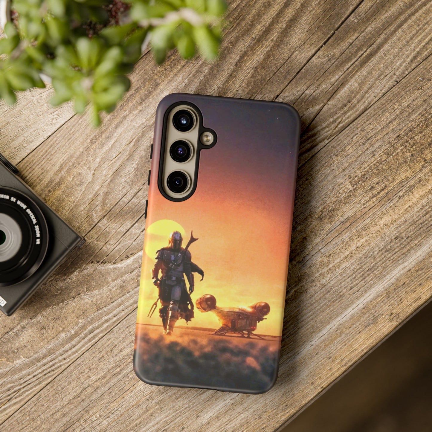 Star Wars Mandalorian Samsung Galaxy Cover: Protect Your Phone with the Force