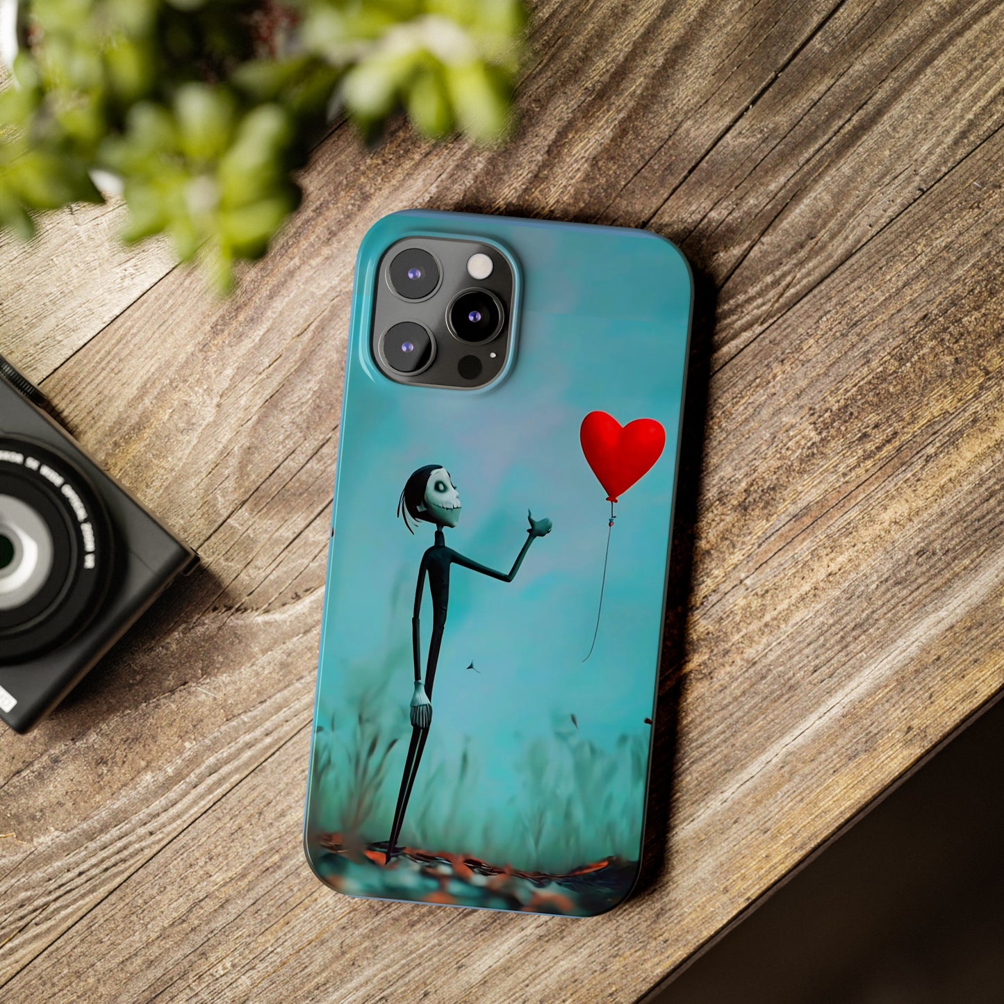 Heart Balloon Art Design iPhone Cases: Love in the Air