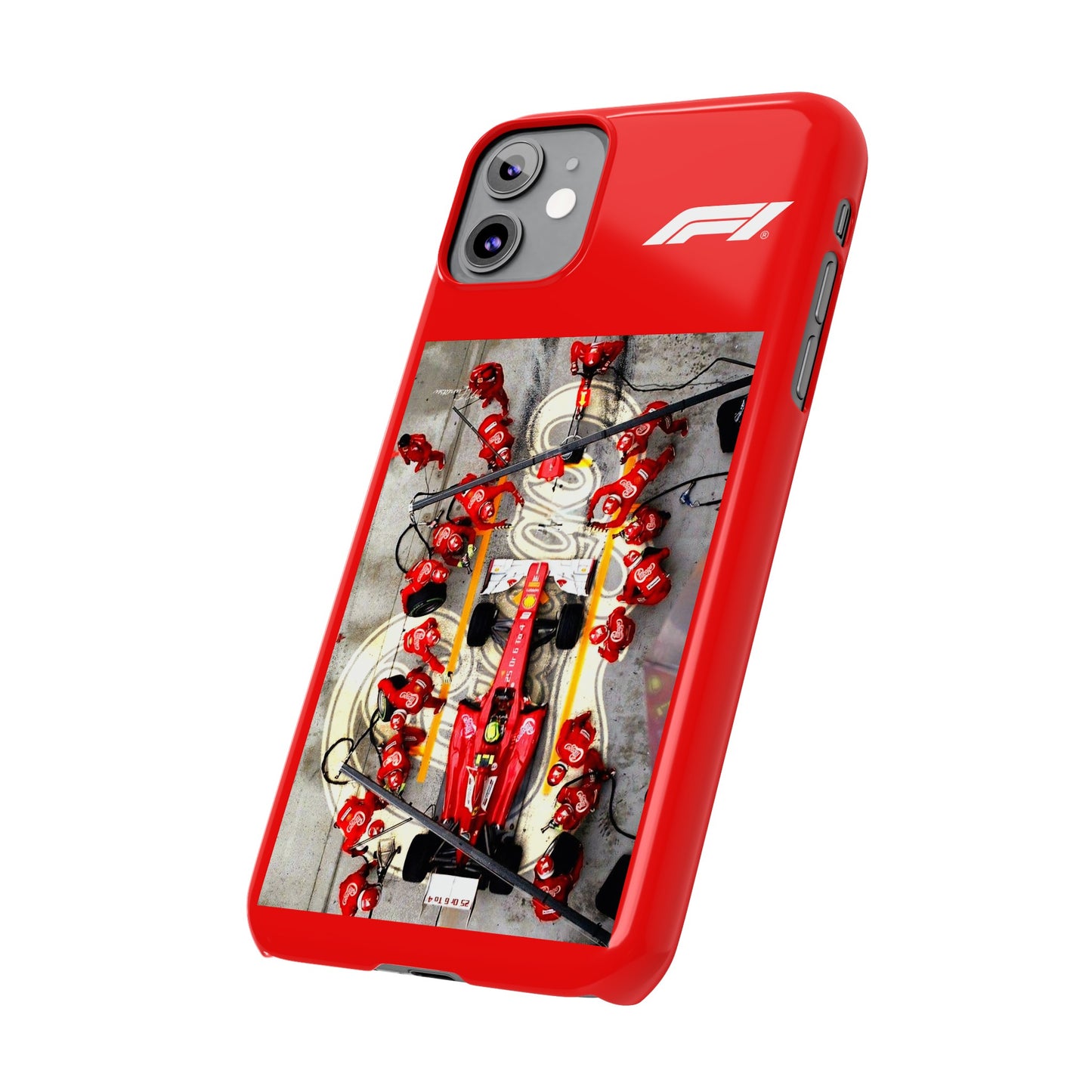 F1 Ferrari Pitstop Iphone Cases