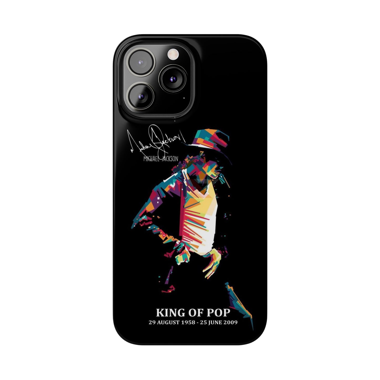 Michael Jackson Iphone 15, 14, 13, 12 Cases - King Of Pop