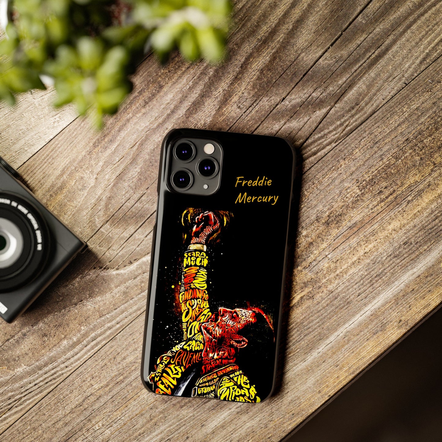 Freddie Mercury Songs IPhone 15, 14, 13, 12, 11 Cases