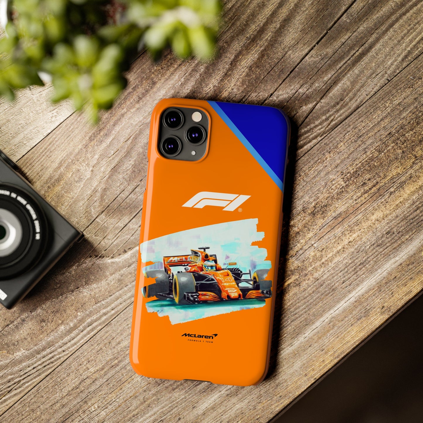 F1 McClaren Orange Edition Iphone Cases