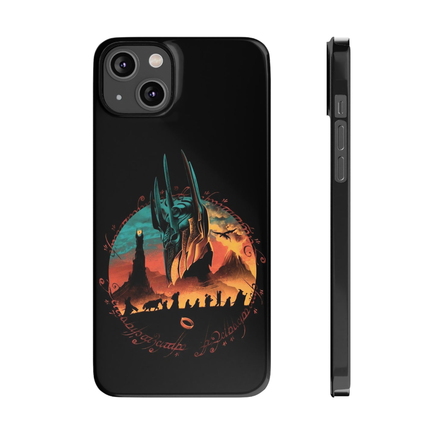 LOTR Fellowship on the Way iPhone Cases: Journey with the Heroes