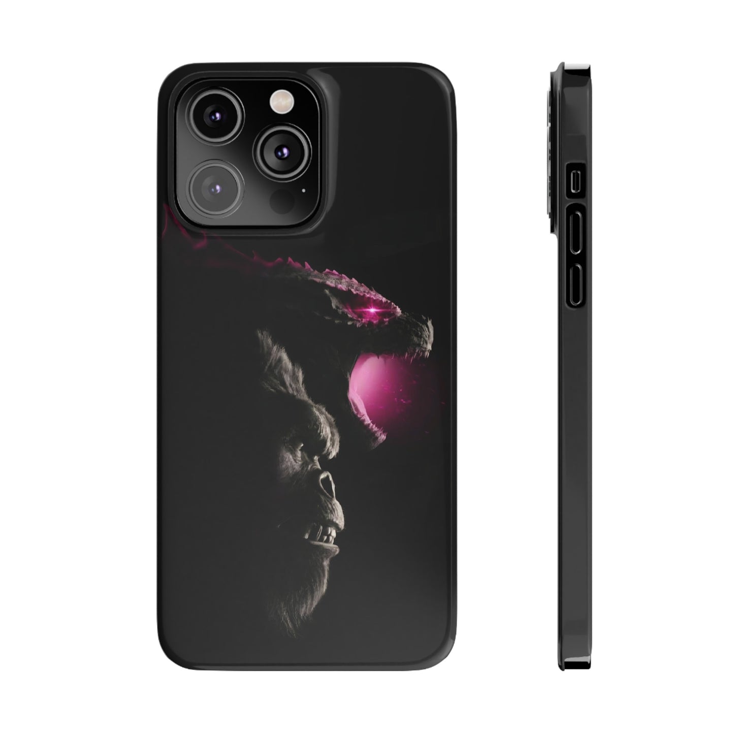 Godzilla x Kong New Age iPhone Cases: Unleash the Titans (Purple Edition)