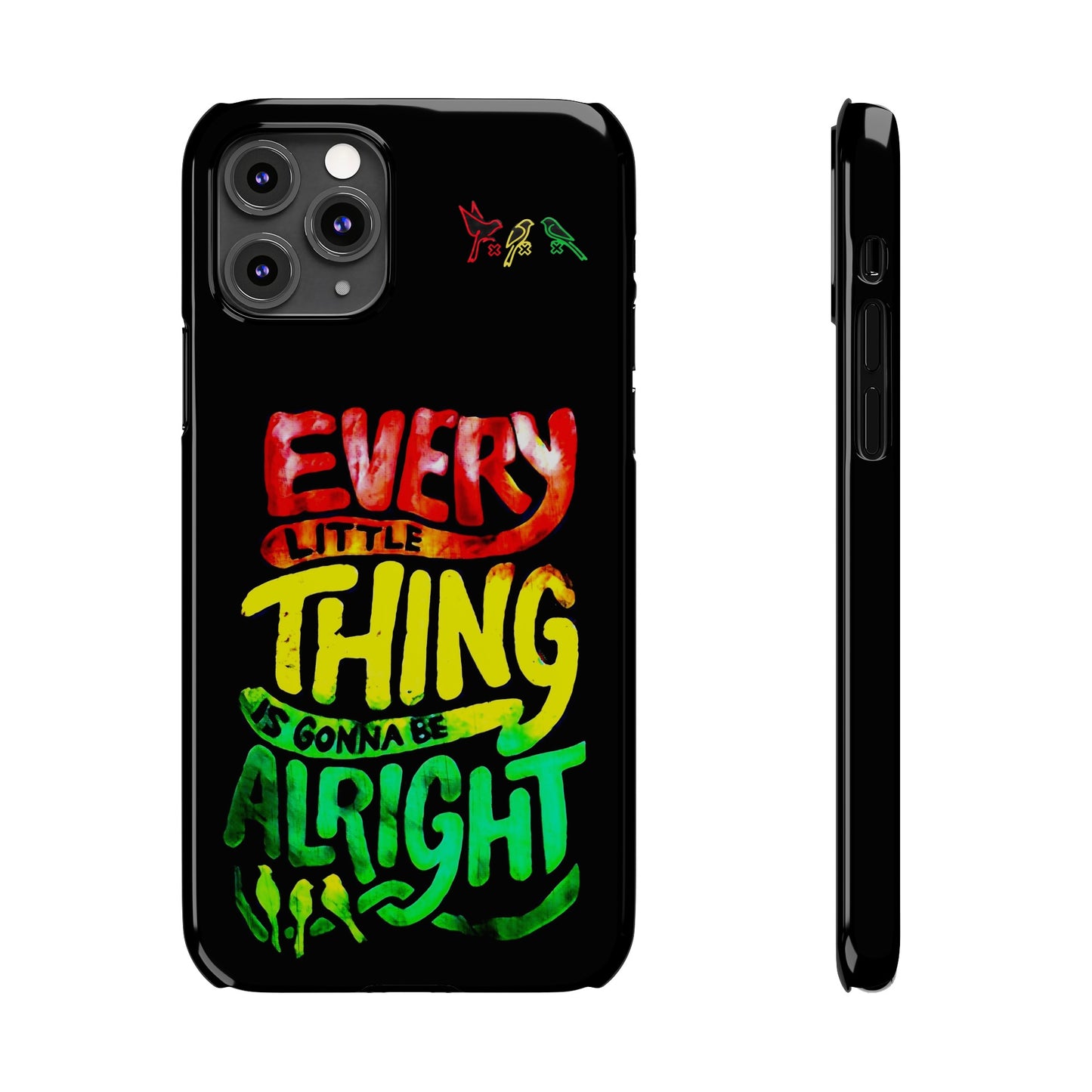 3 Little Birds - Bob Marley iPhone Cover: Peace and Protection