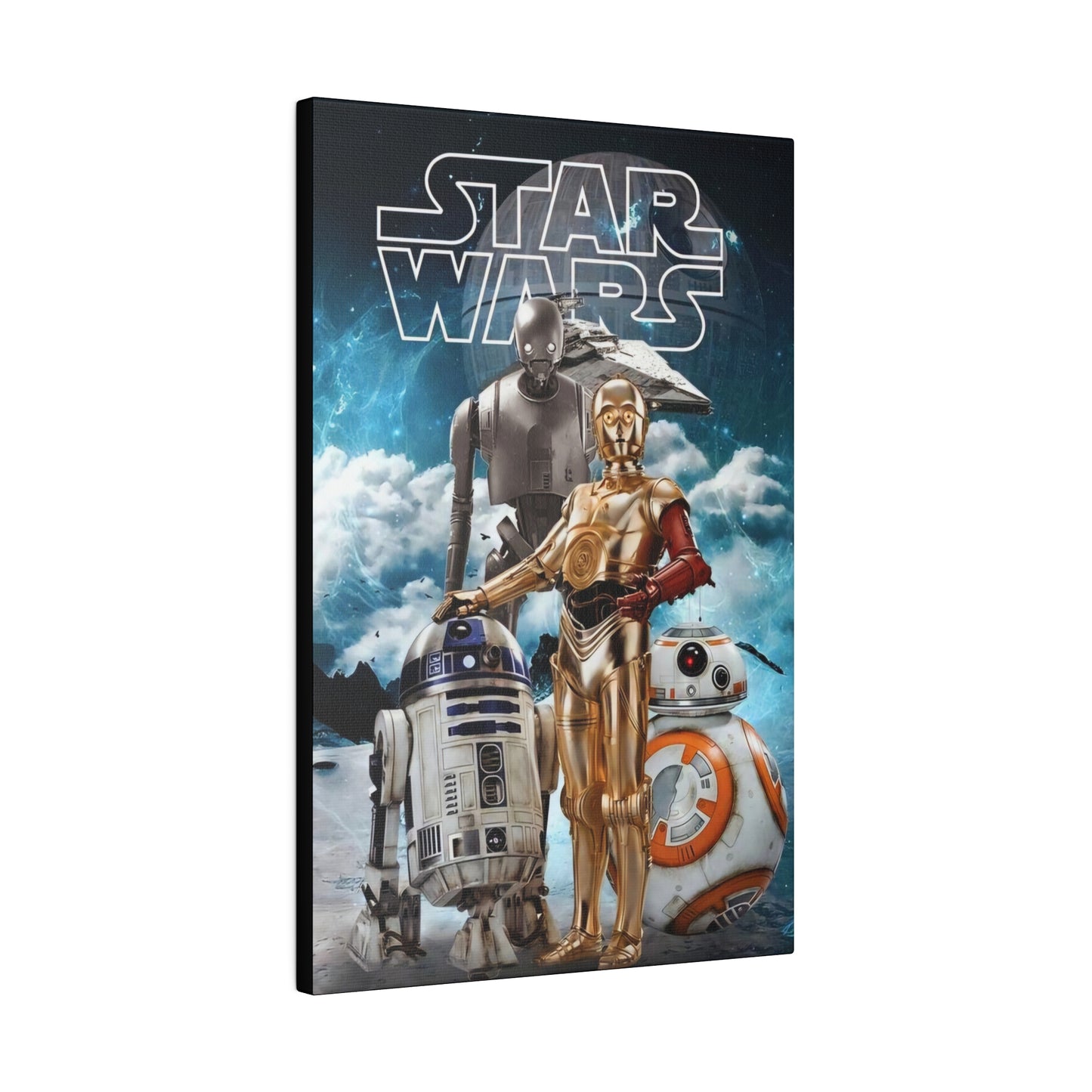 Star Wars R2-D2, BB-8 & C-3PO Canvas: Droid Magic