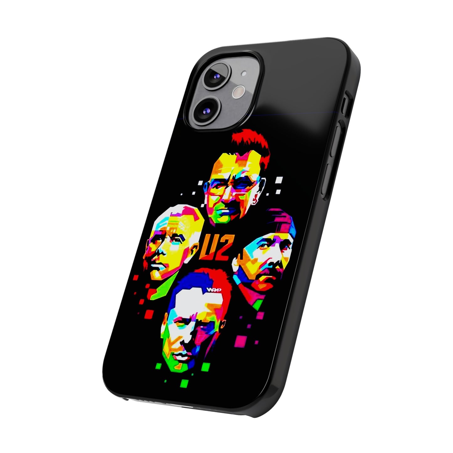 U2 IPhone 15, 14, 13, 12 Cases - Art Design