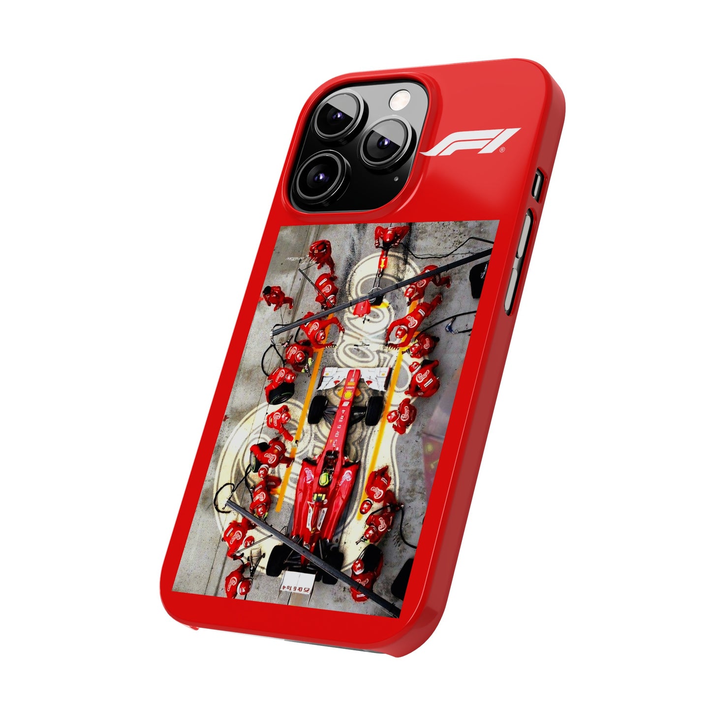 F1 Ferrari Pitstop Iphone Cases