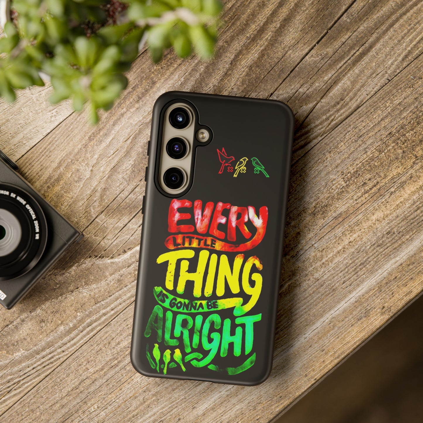 3 Little Birds - Bob Marley Samsung Galaxy Cover: Peace and Protection