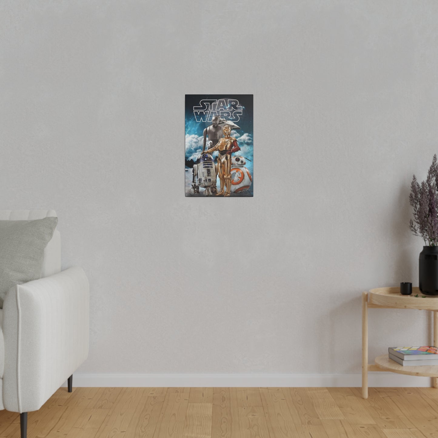 Star Wars R2-D2, BB-8 & C-3PO Canvas: Droid Magic
