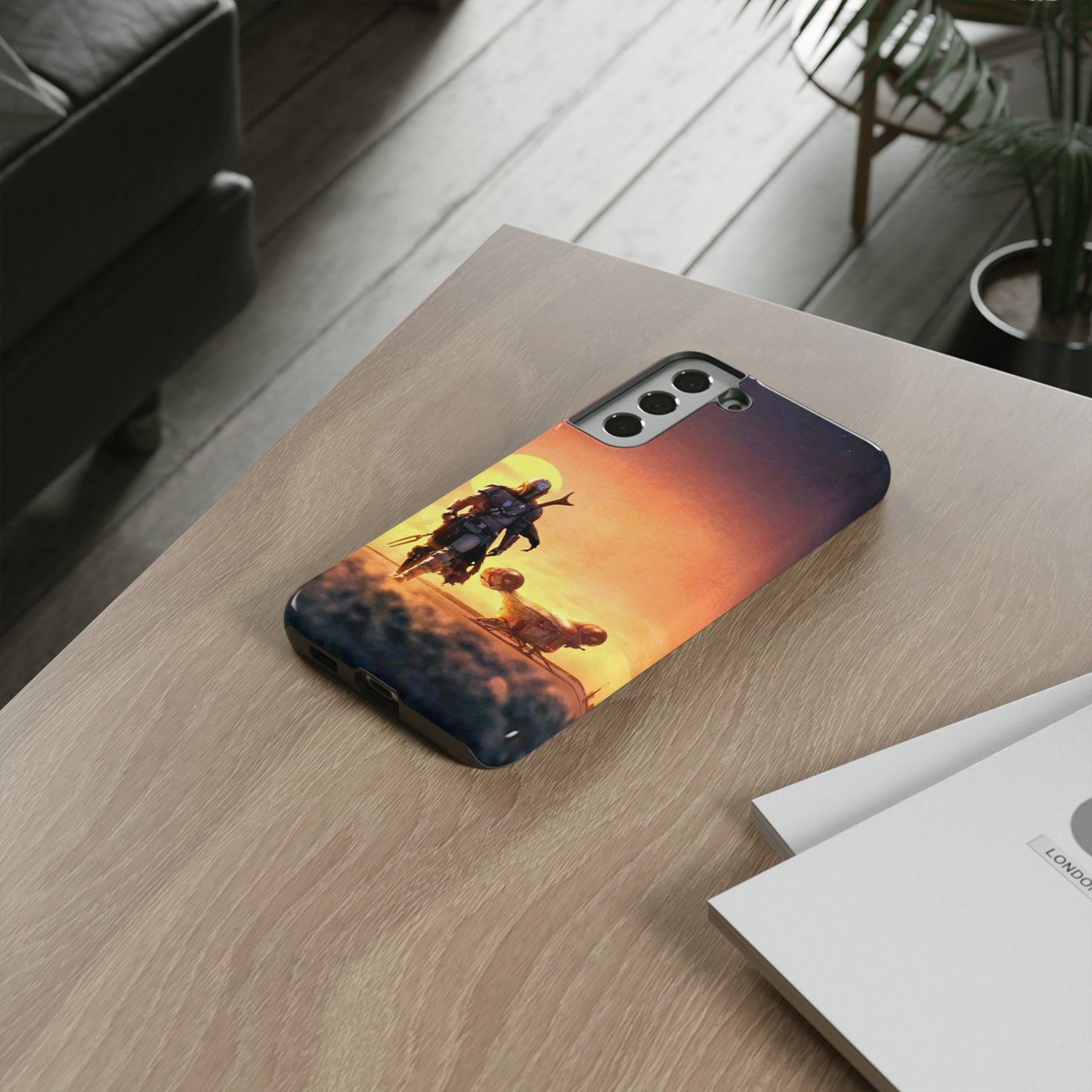 Star Wars Mandalorian Samsung Galaxy Cover: Protect Your Phone with the Force