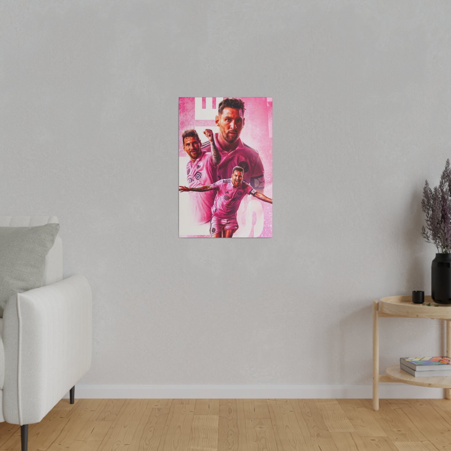 Lionel Messi by Inter Miami - Canvas