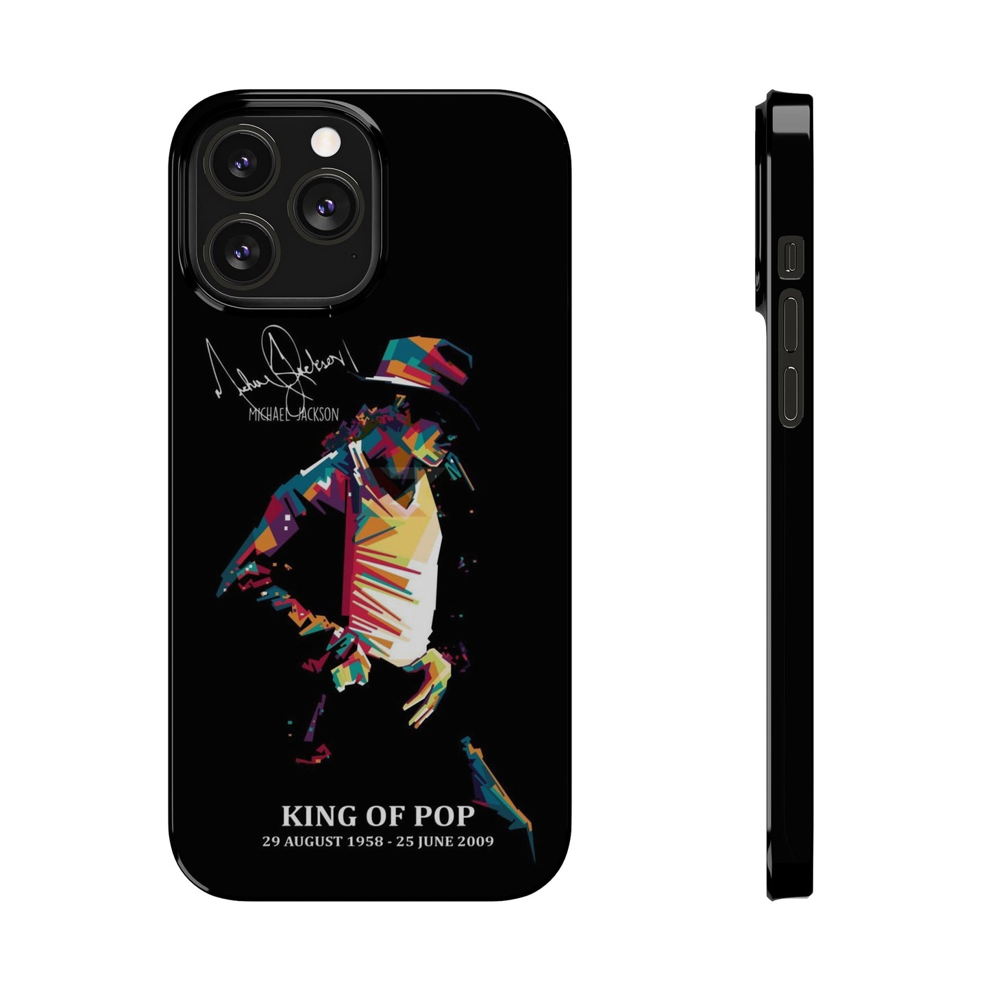 Michael Jackson Iphone 15, 14, 13, 12 Cases - King Of Pop