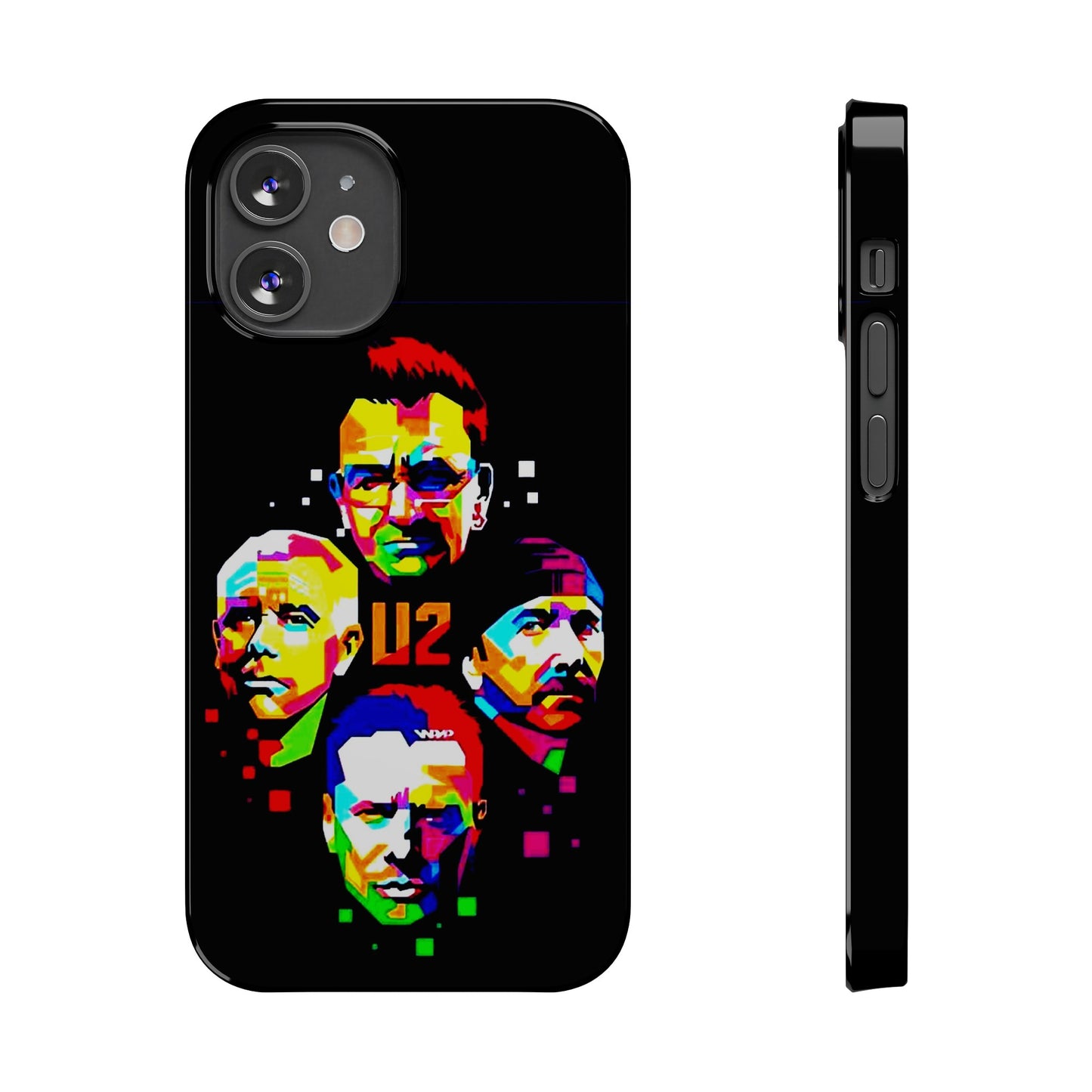 U2 IPhone 15, 14, 13, 12 Cases - Art Design