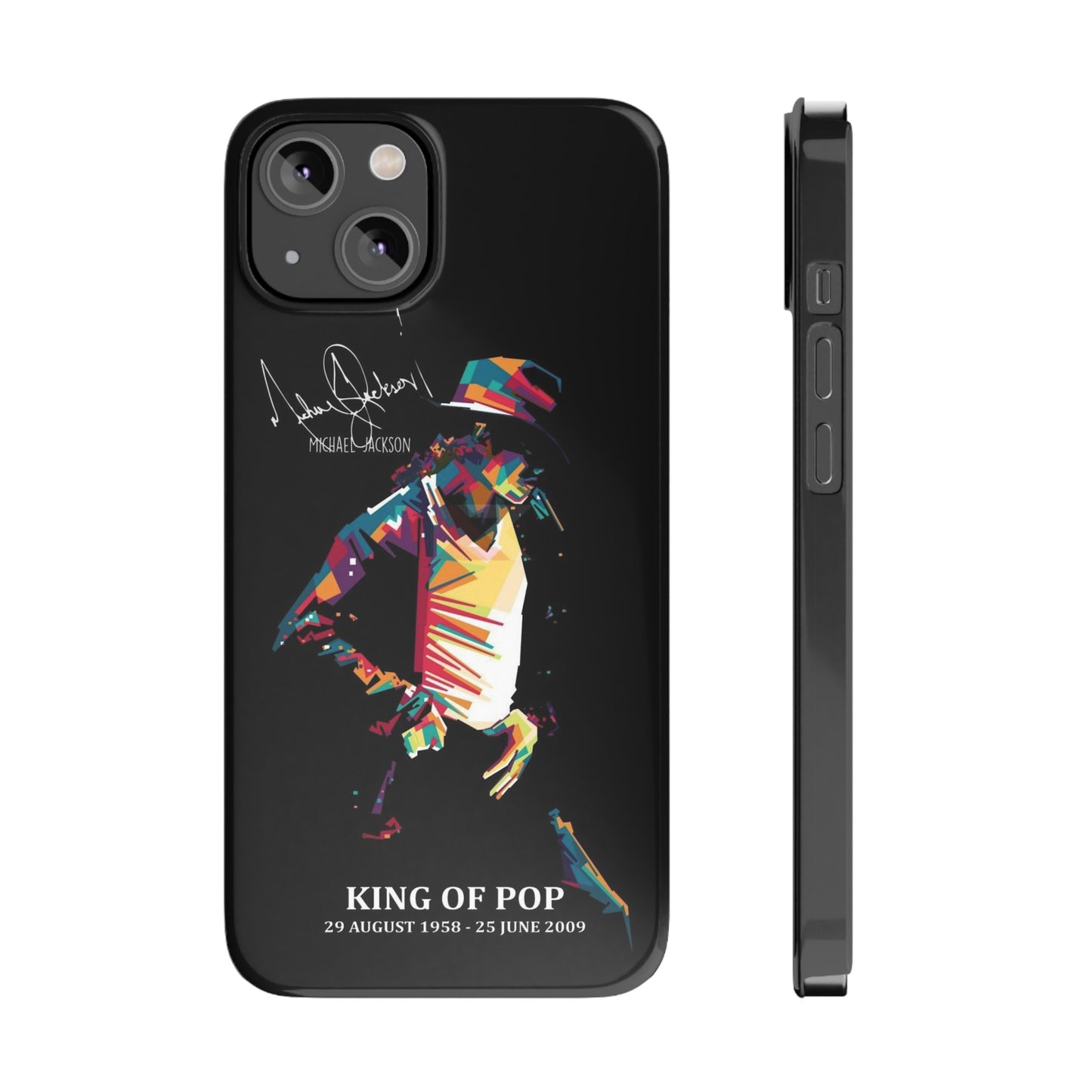 Michael Jackson Iphone 15, 14, 13, 12 Cases - King Of Pop
