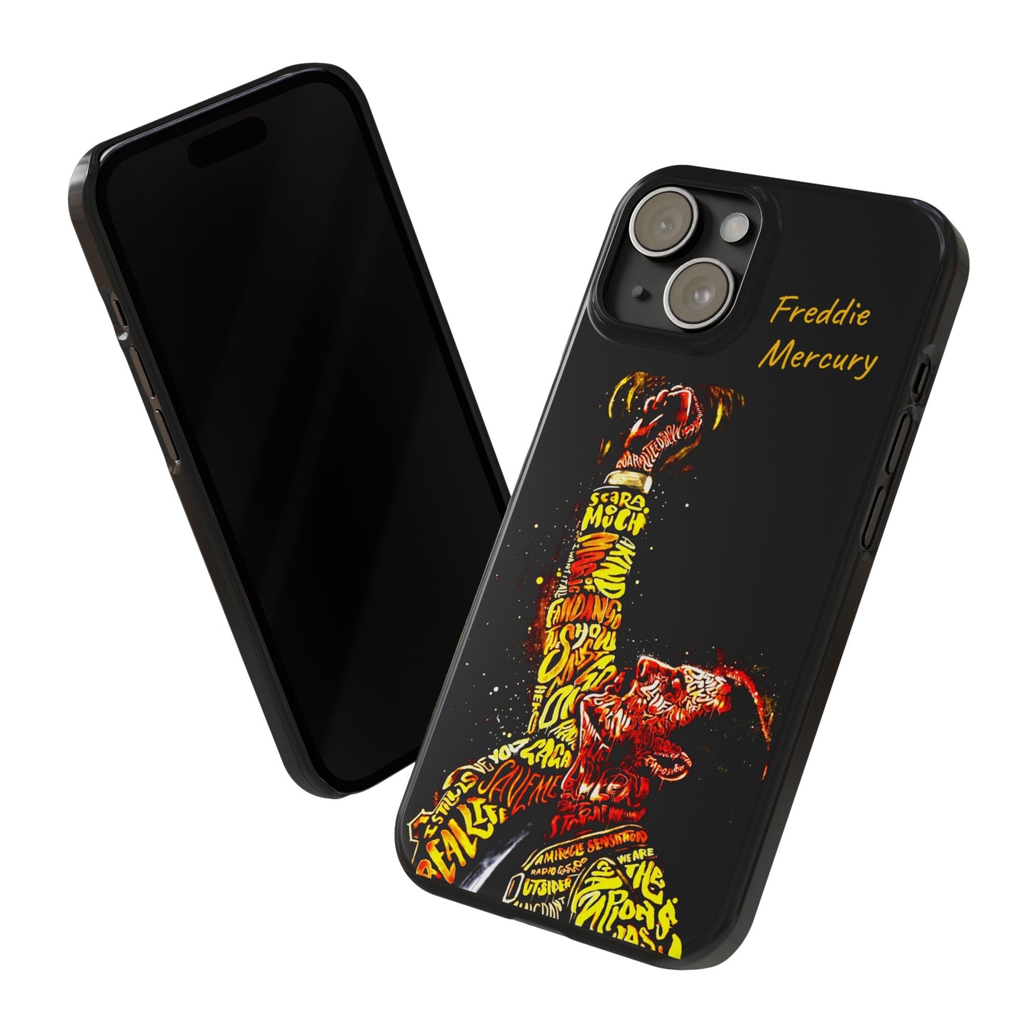 Freddie Mercury Songs IPhone 15, 14, 13, 12, 11 Cases