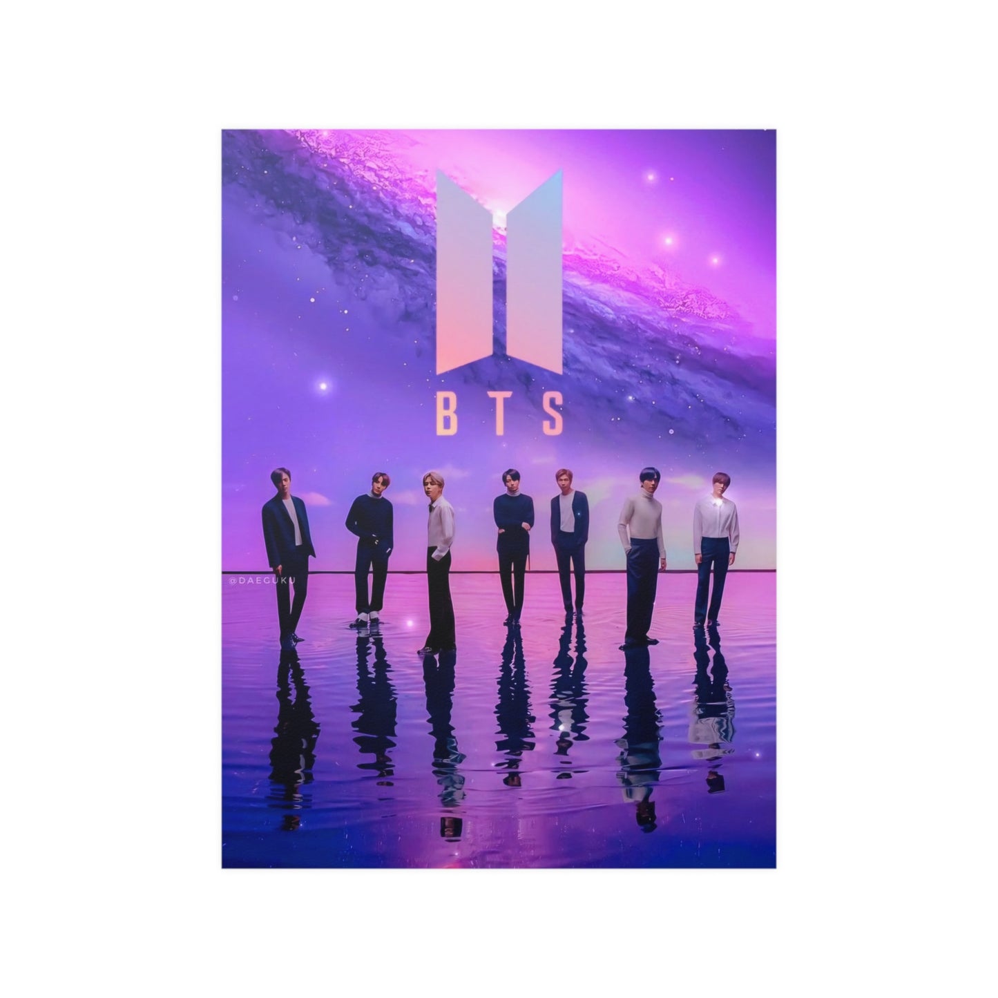 BTS Kpop Poster (NO canvas but Poster)