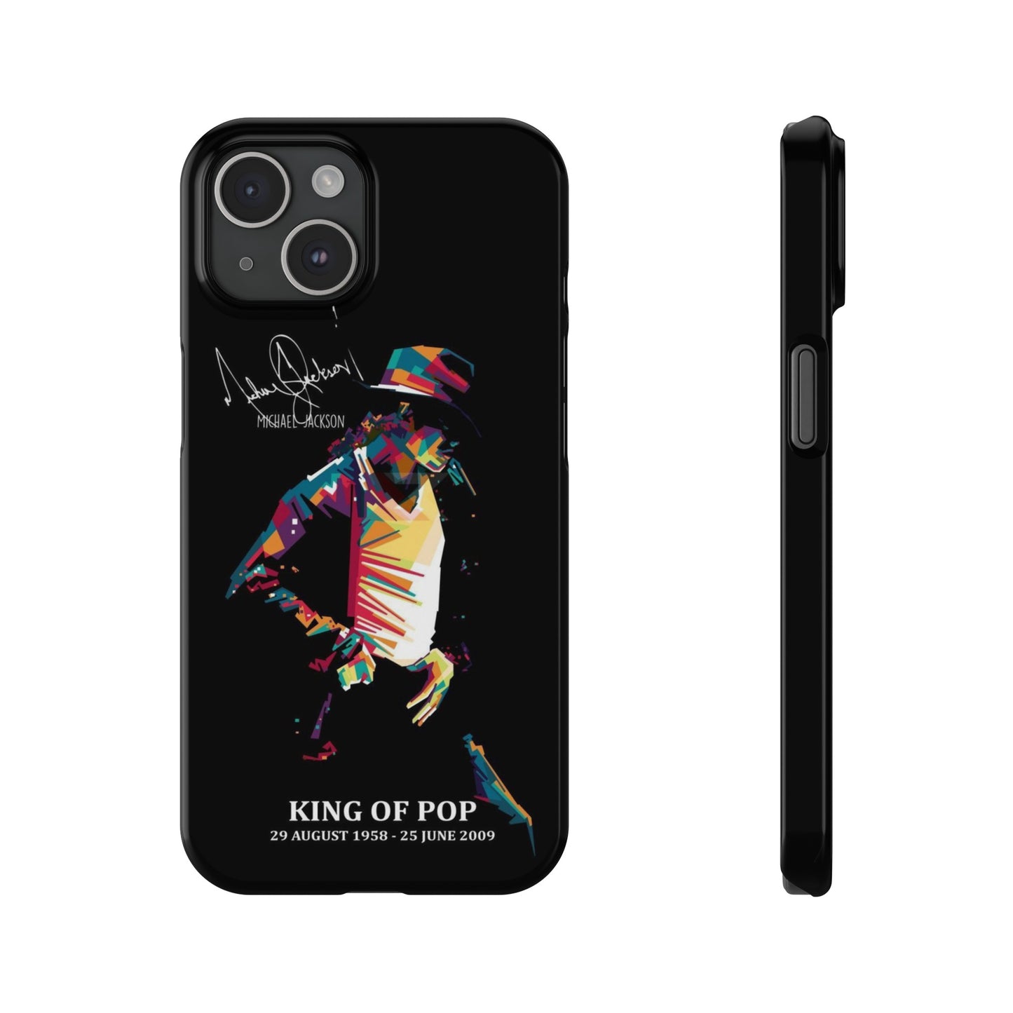 Michael Jackson Iphone 15, 14, 13, 12 Cases - King Of Pop