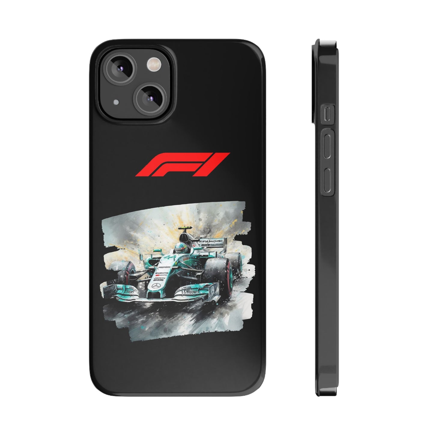 F1 Mercedes Iphone 15, 14, 13, 12, 11 Cases