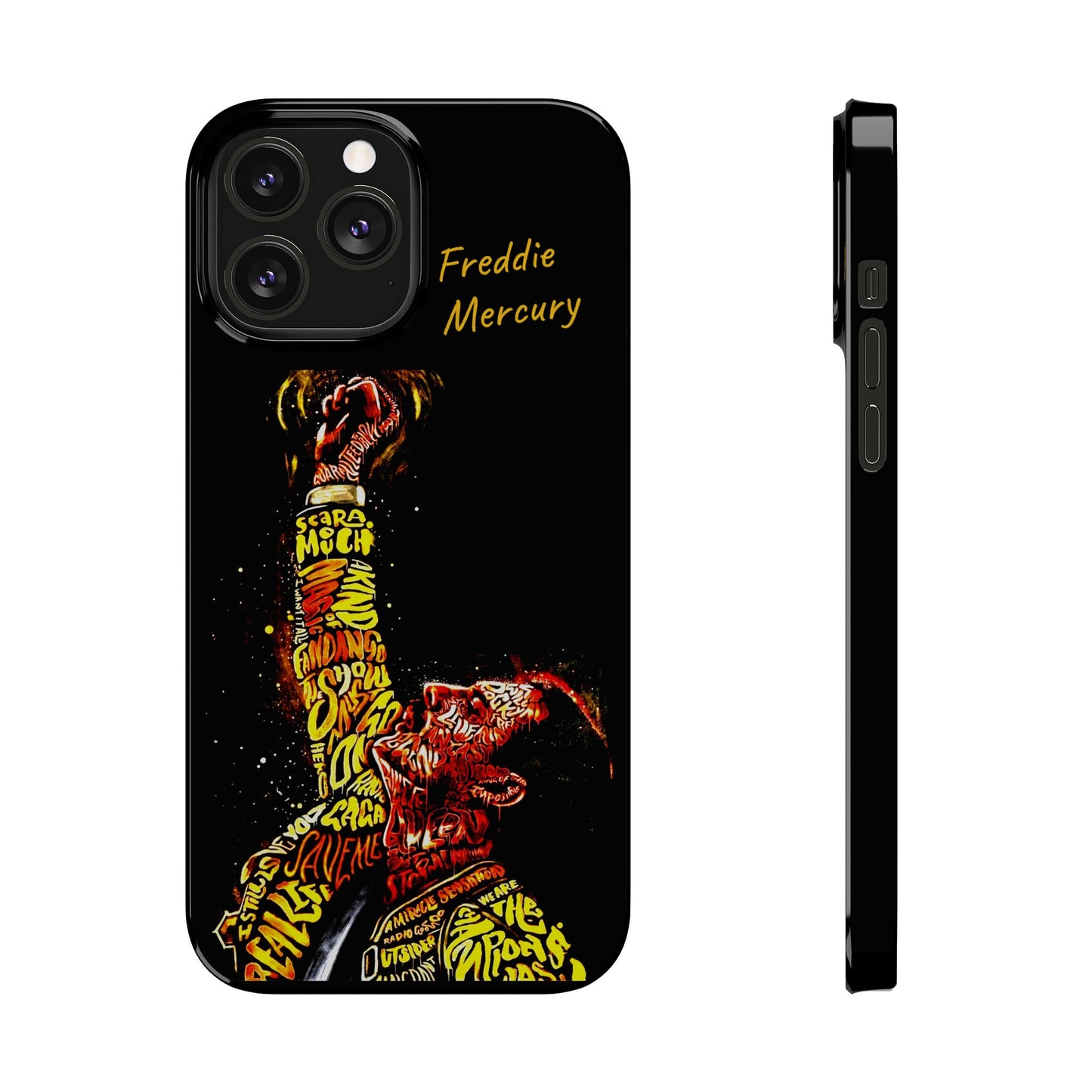 Freddie Mercury Songs IPhone 15, 14, 13, 12, 11 Cases