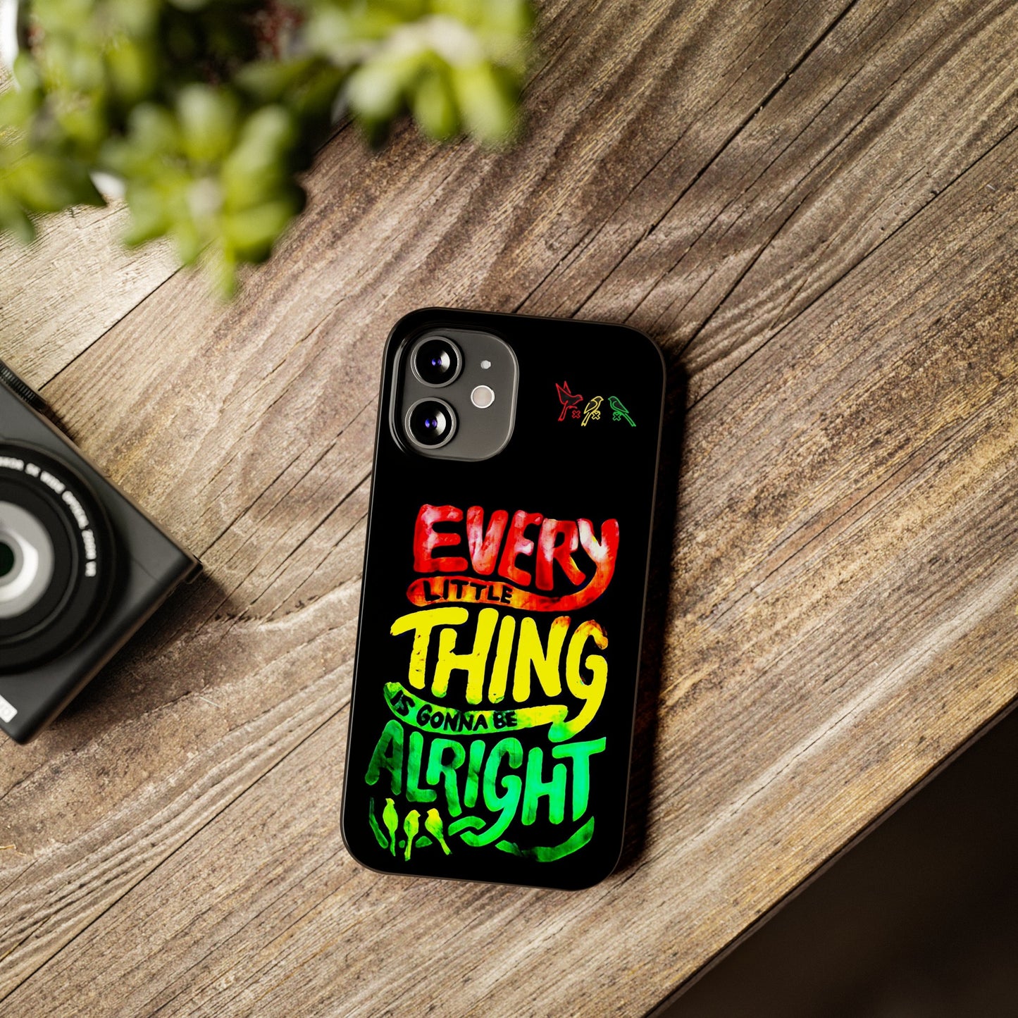 3 Little Birds - Bob Marley iPhone Cover: Peace and Protection