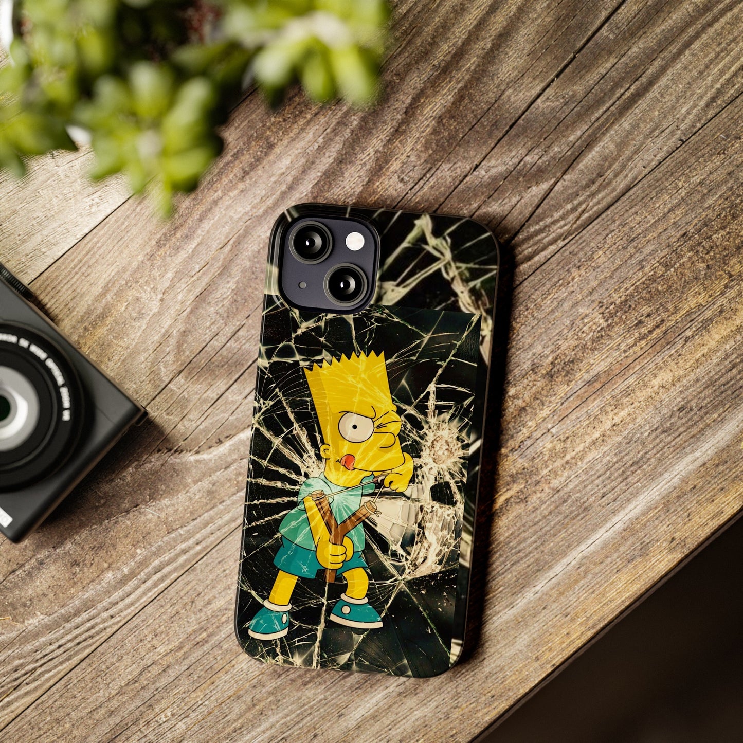 Bart Breaking Glass Iphone 15, 14, 13, 12 Cases