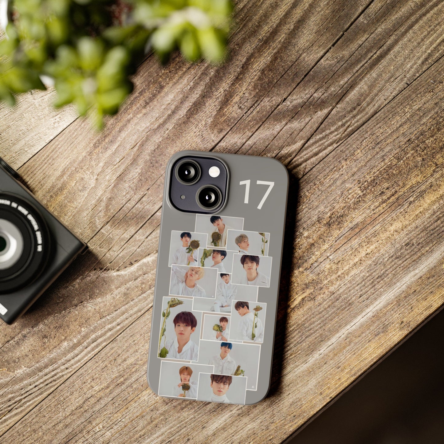 SEVENTEEN White Elegance iPhone 15, 14, 13, 12 Cases