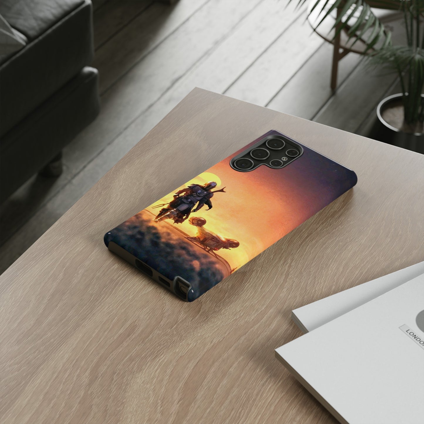 Star Wars Mandalorian Samsung Galaxy Cover: Protect Your Phone with the Force