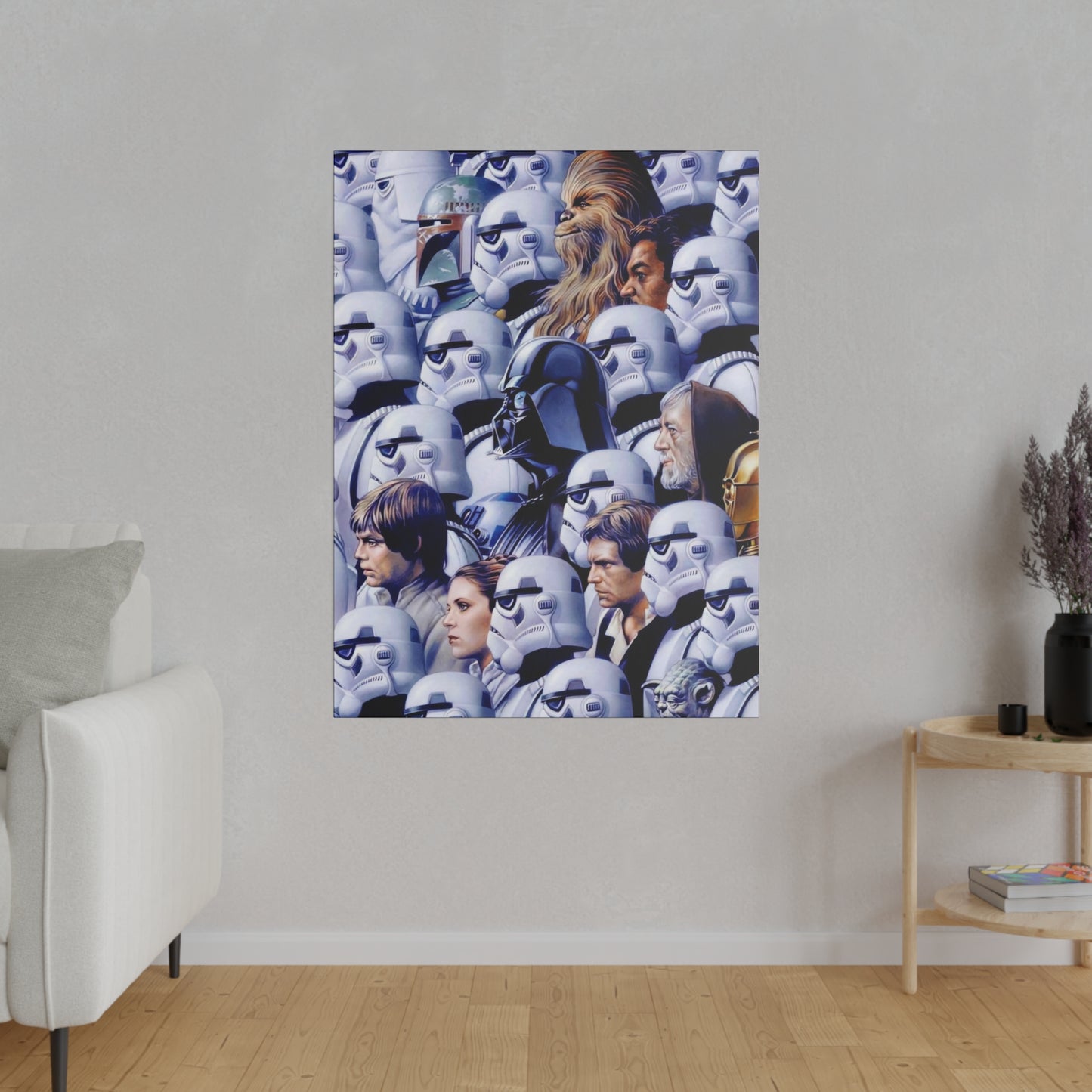 Star Wars, Good between the Bad in One Canvas