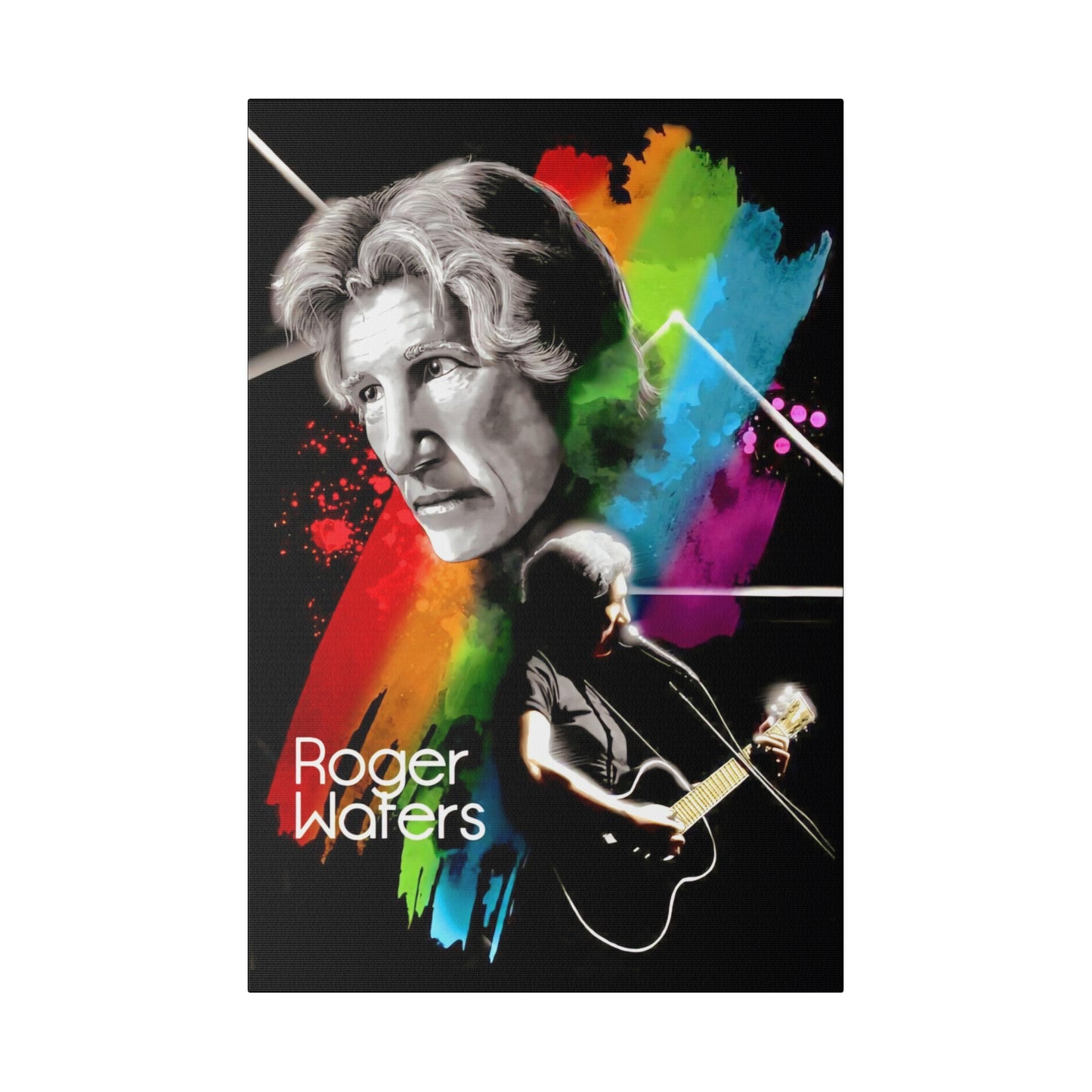 Roger Waters Of Pink Floyd - Canvas