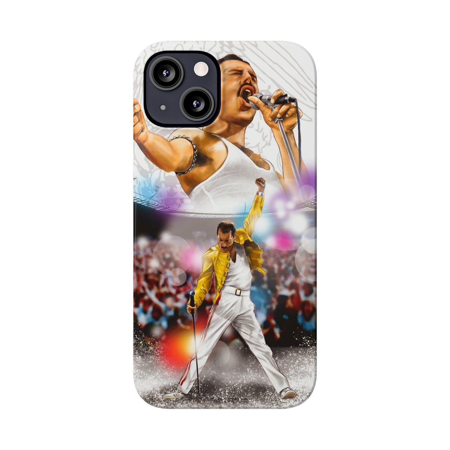 Freddy Mercury & Queen iPhone 15, 14, 13, 12 Cases