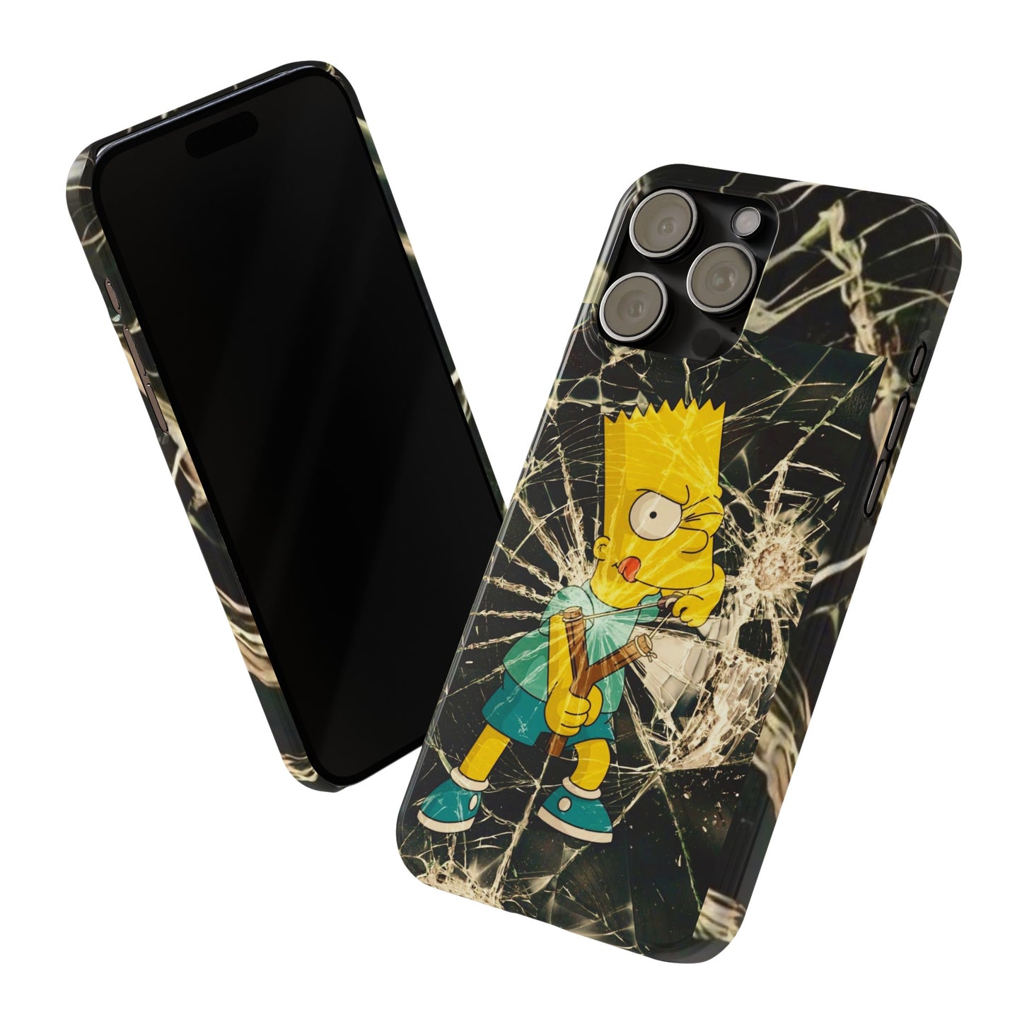 Bart Breaking Glass Iphone 15, 14, 13, 12 Cases