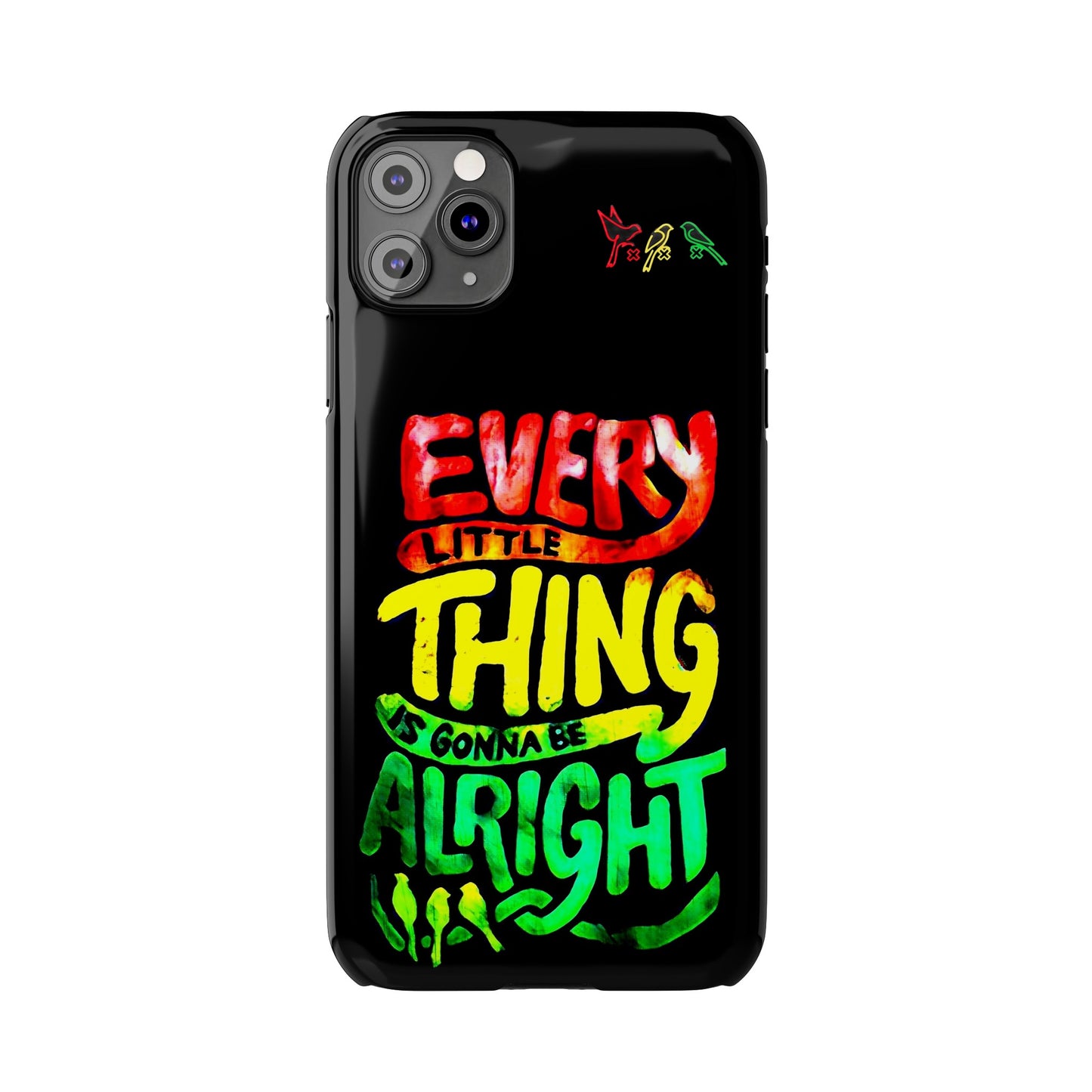 3 Little Birds - Bob Marley iPhone Cover: Peace and Protection