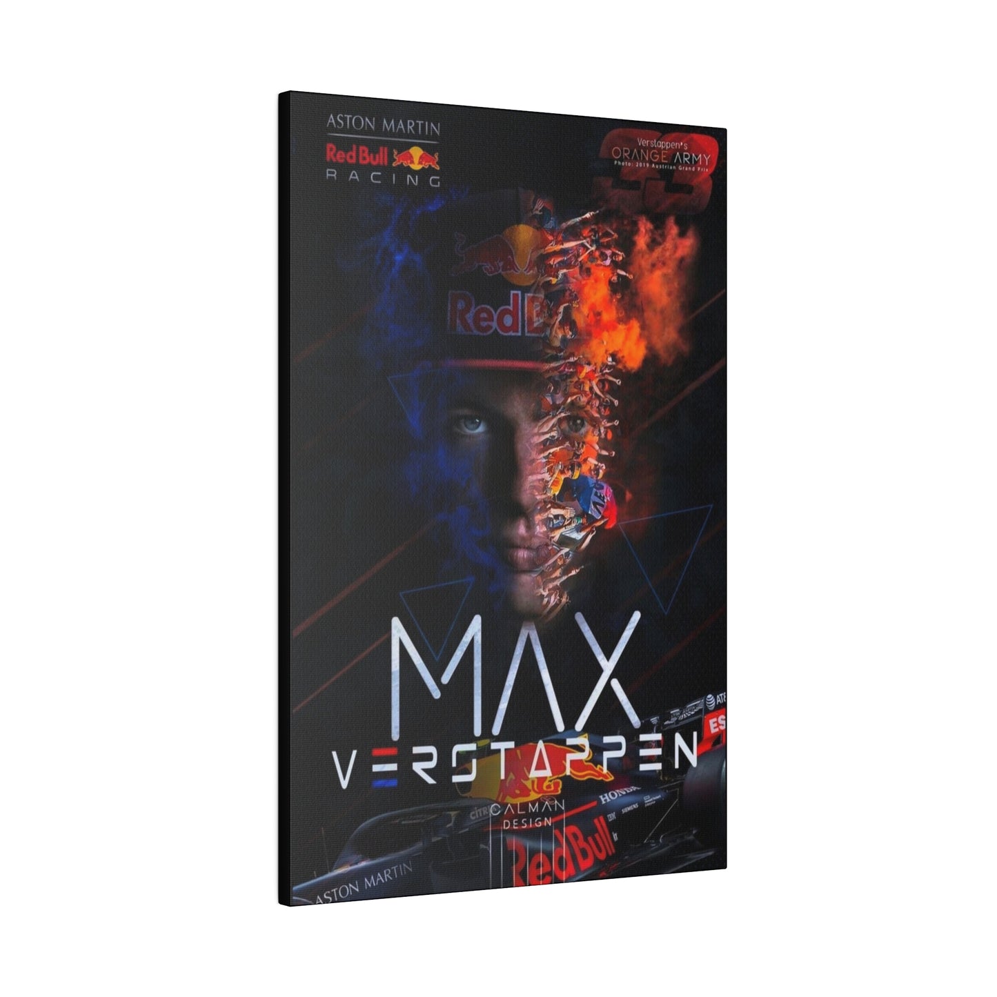 Max verstappen - Orange Army Edition - Canvas