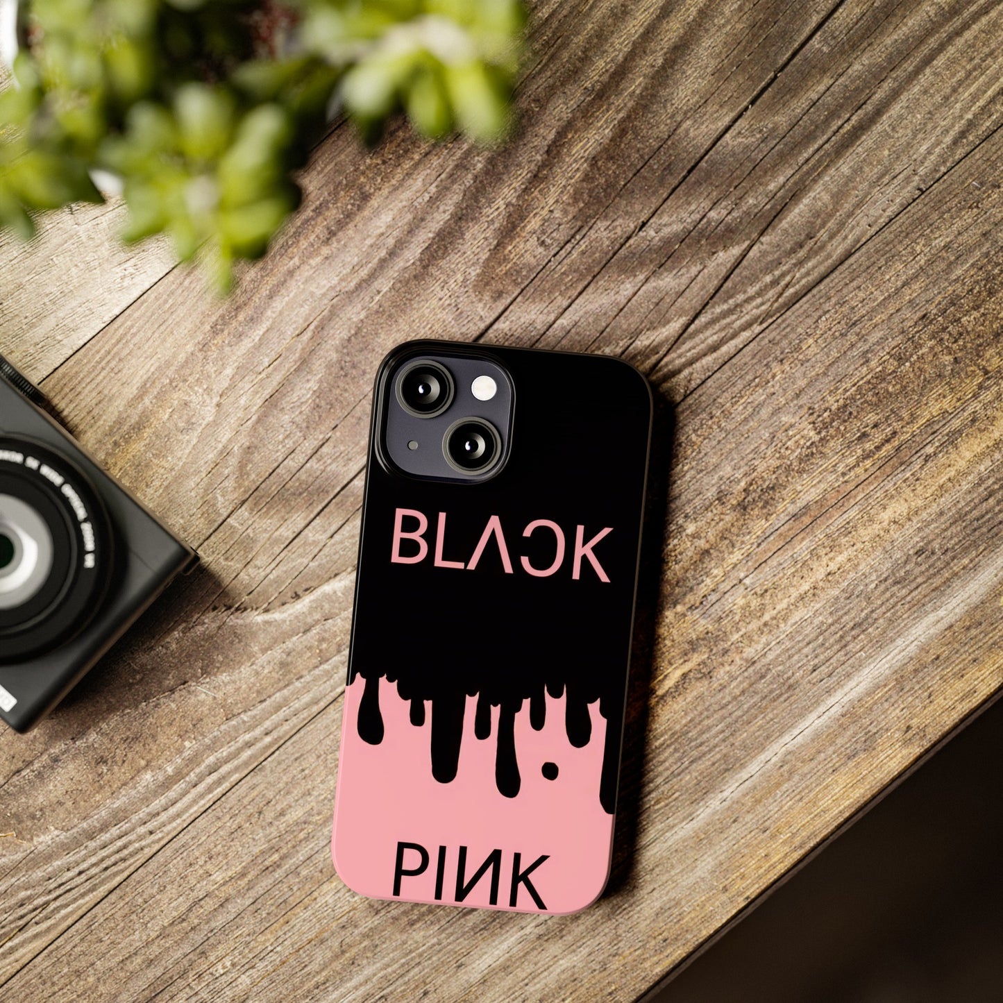 Black Pink Color Edition Iphone 15, 14, 13, 12 Cases