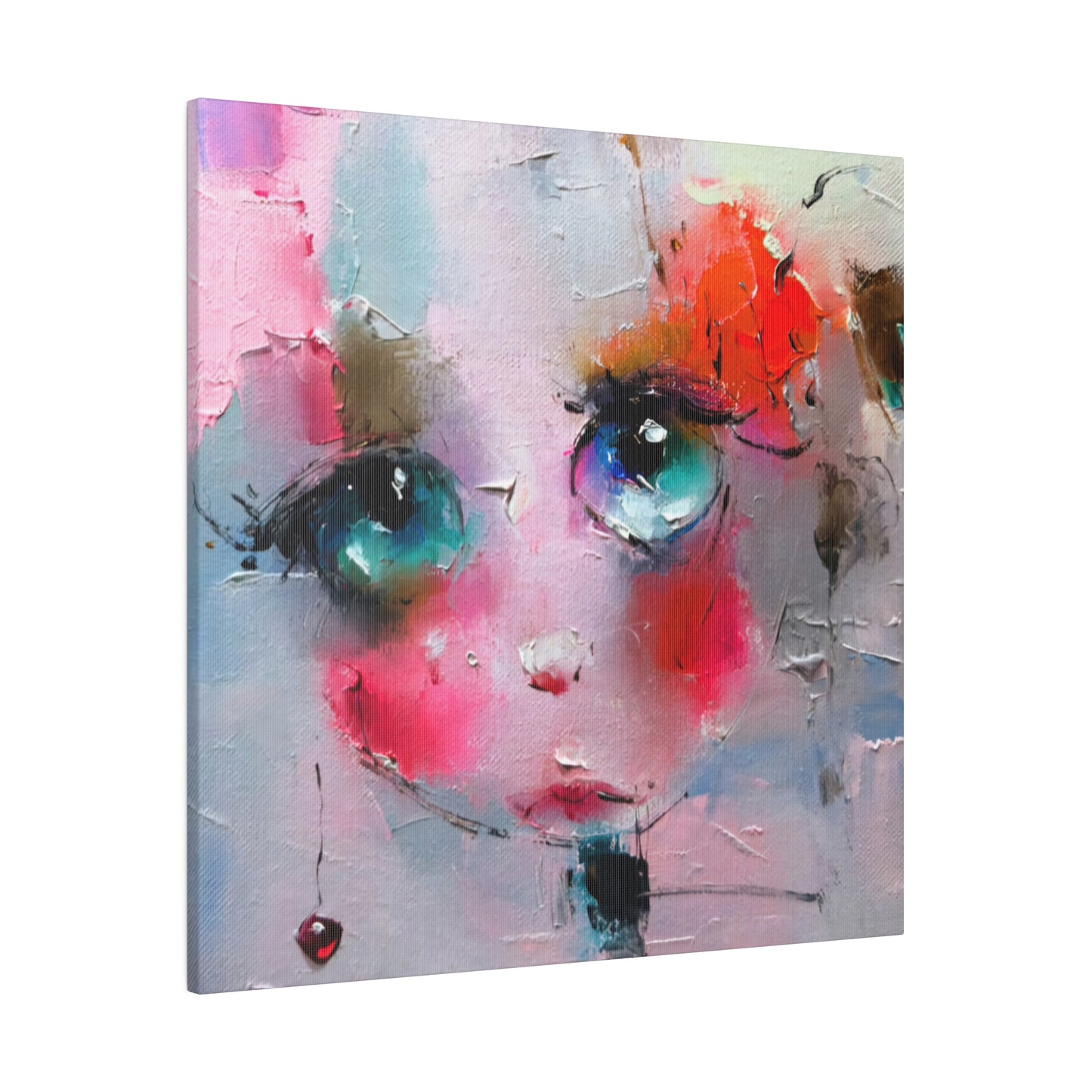 The Sweet Shy Face Canvas