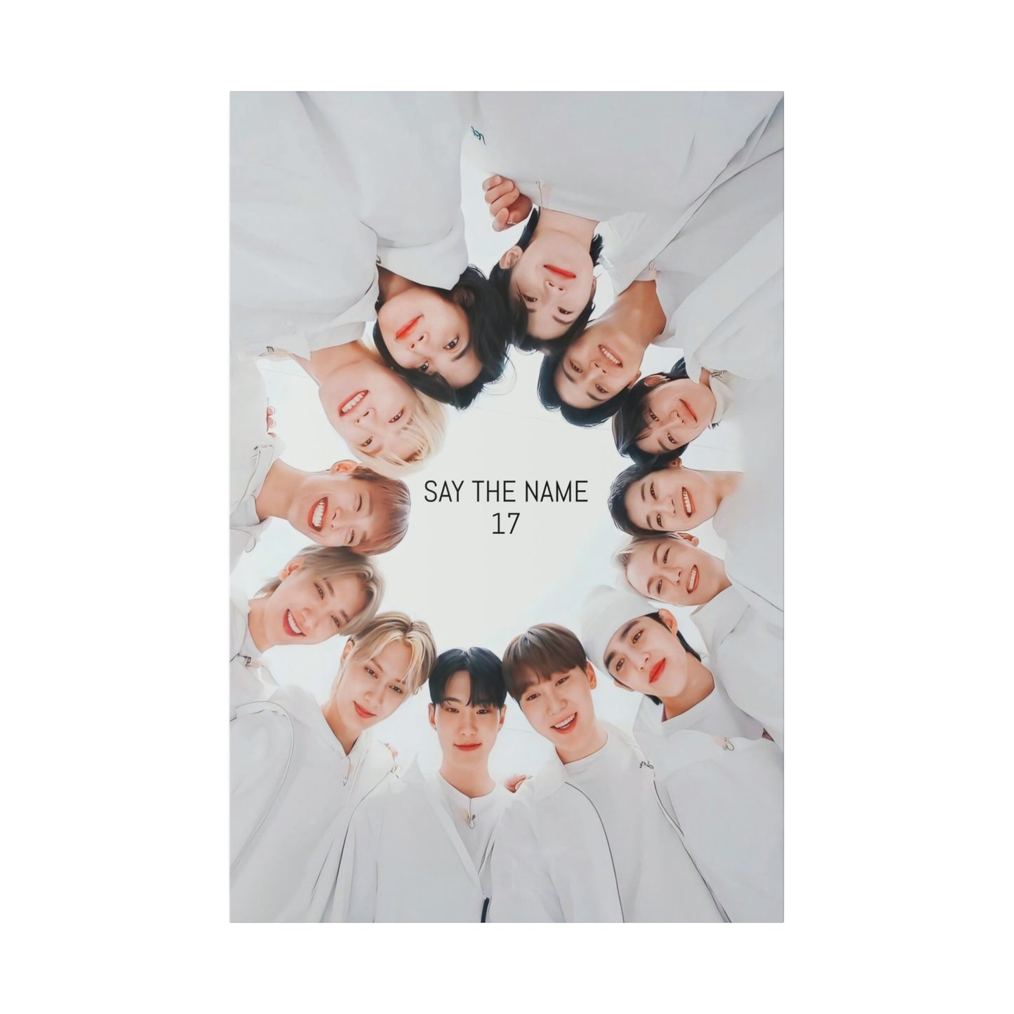 SEVENTEEN Band Selfie: Ground-Level Canvas
