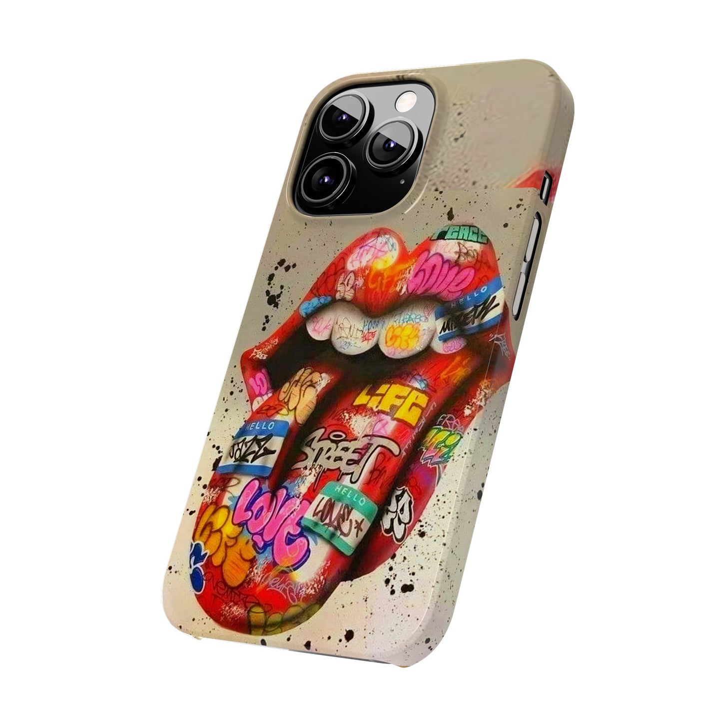 Rolling Stones Tongue Logo Iphone 15, 14, 13, 12 Cases