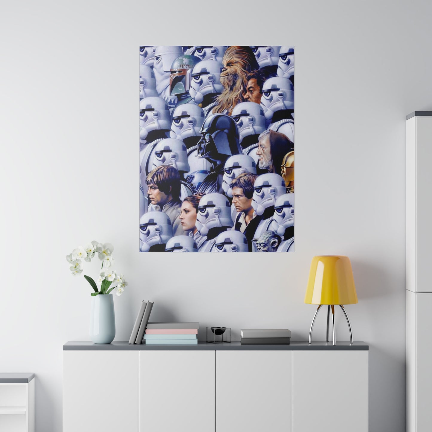 Star Wars, Good between the Bad in One Canvas