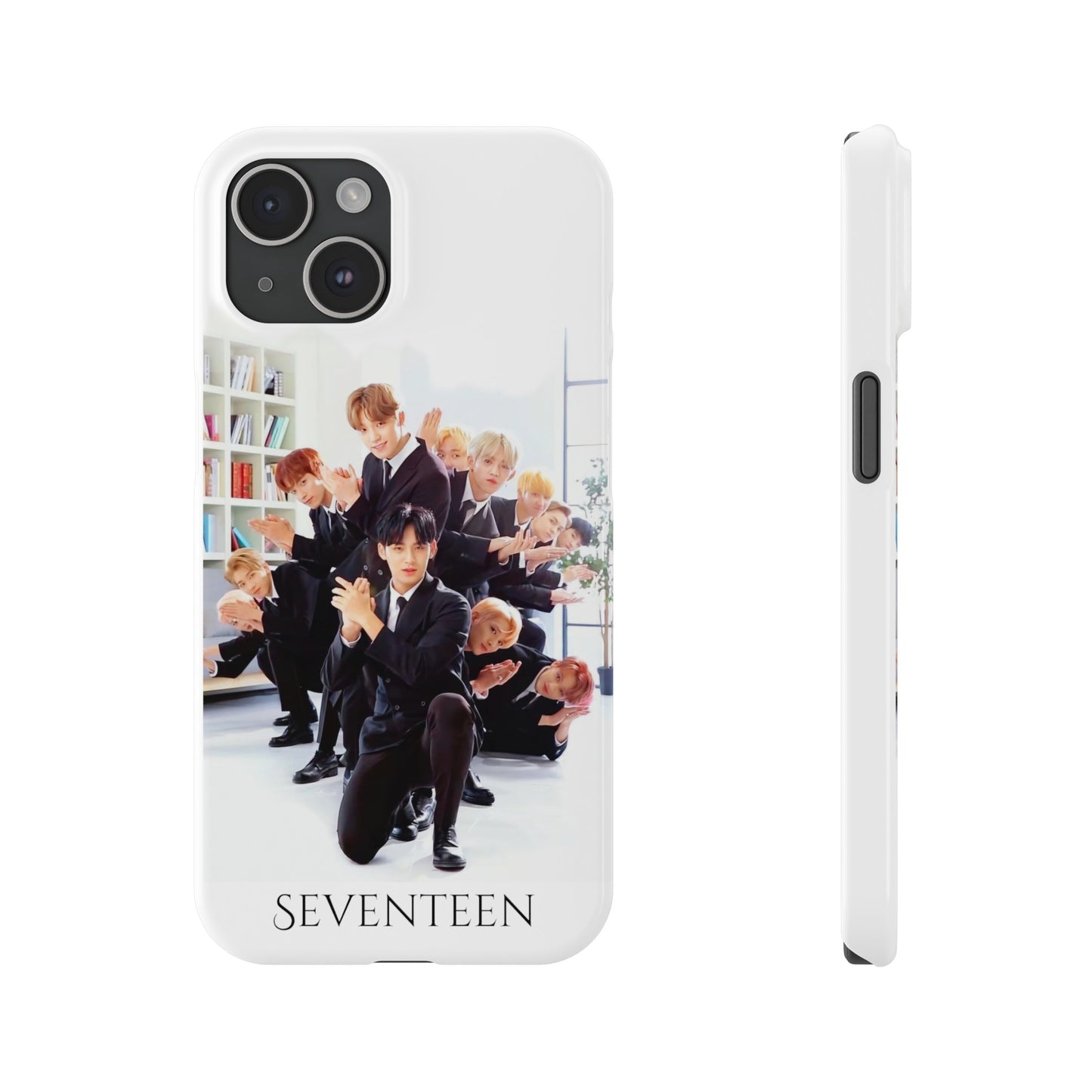 SEVENTEEN: Secret Agent Mission iPhone 15, 14, 13, 12 Cases