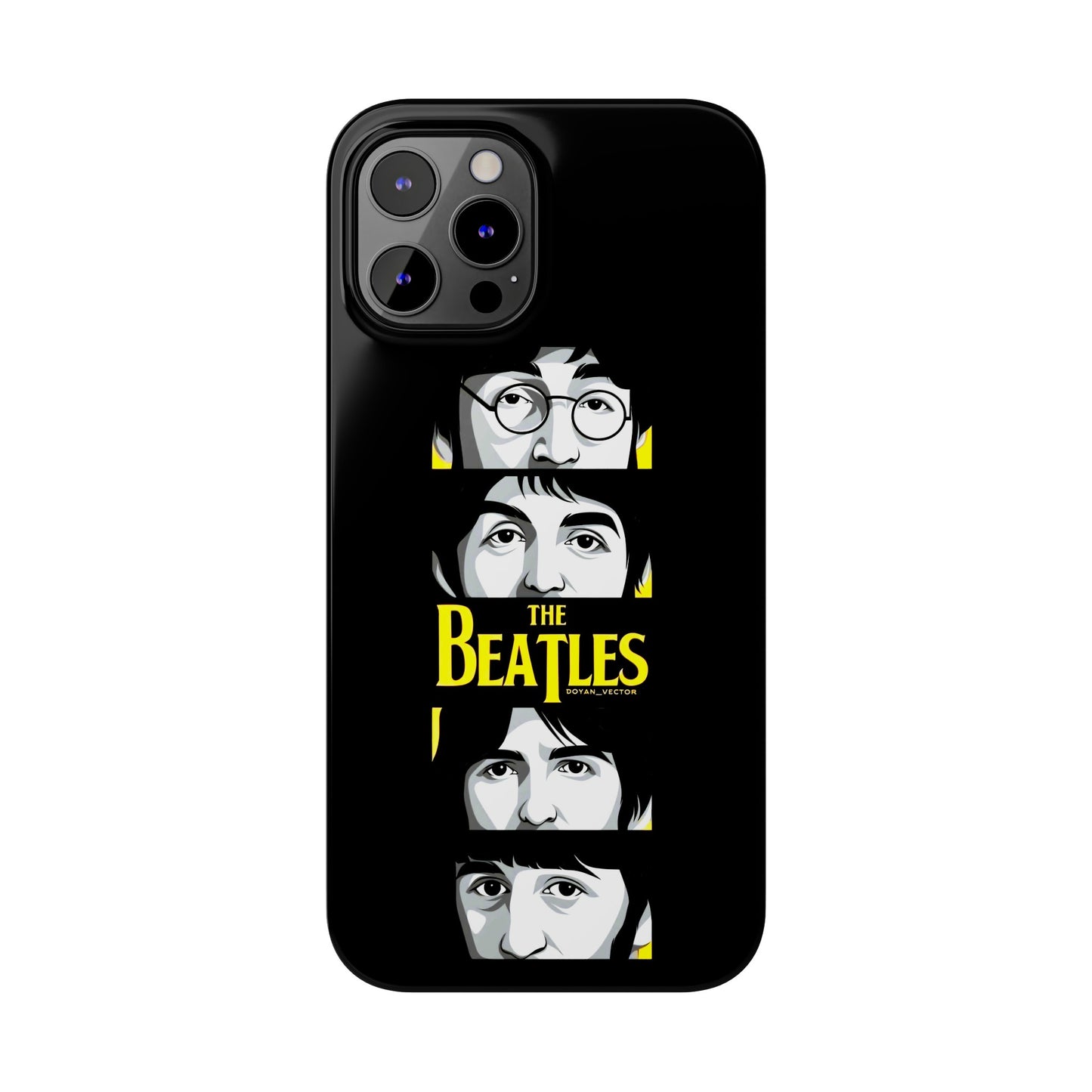 The Beatles Looking at You" iPhone Cases for iPhone 15, 14, 13, 12, 11