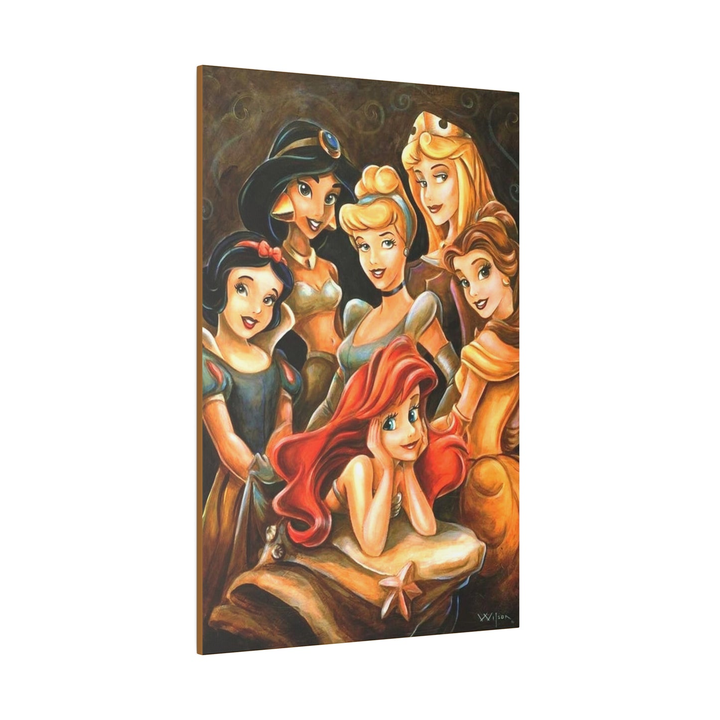 Ladies of Walt Disney: Enchanting Princesses Collection - Canvas