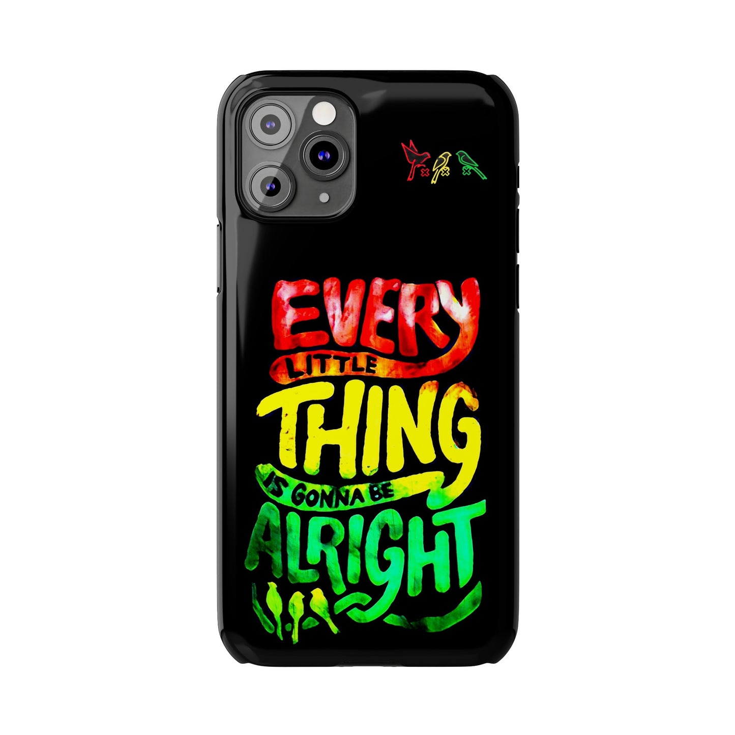 3 Little Birds - Bob Marley iPhone Cover: Peace and Protection