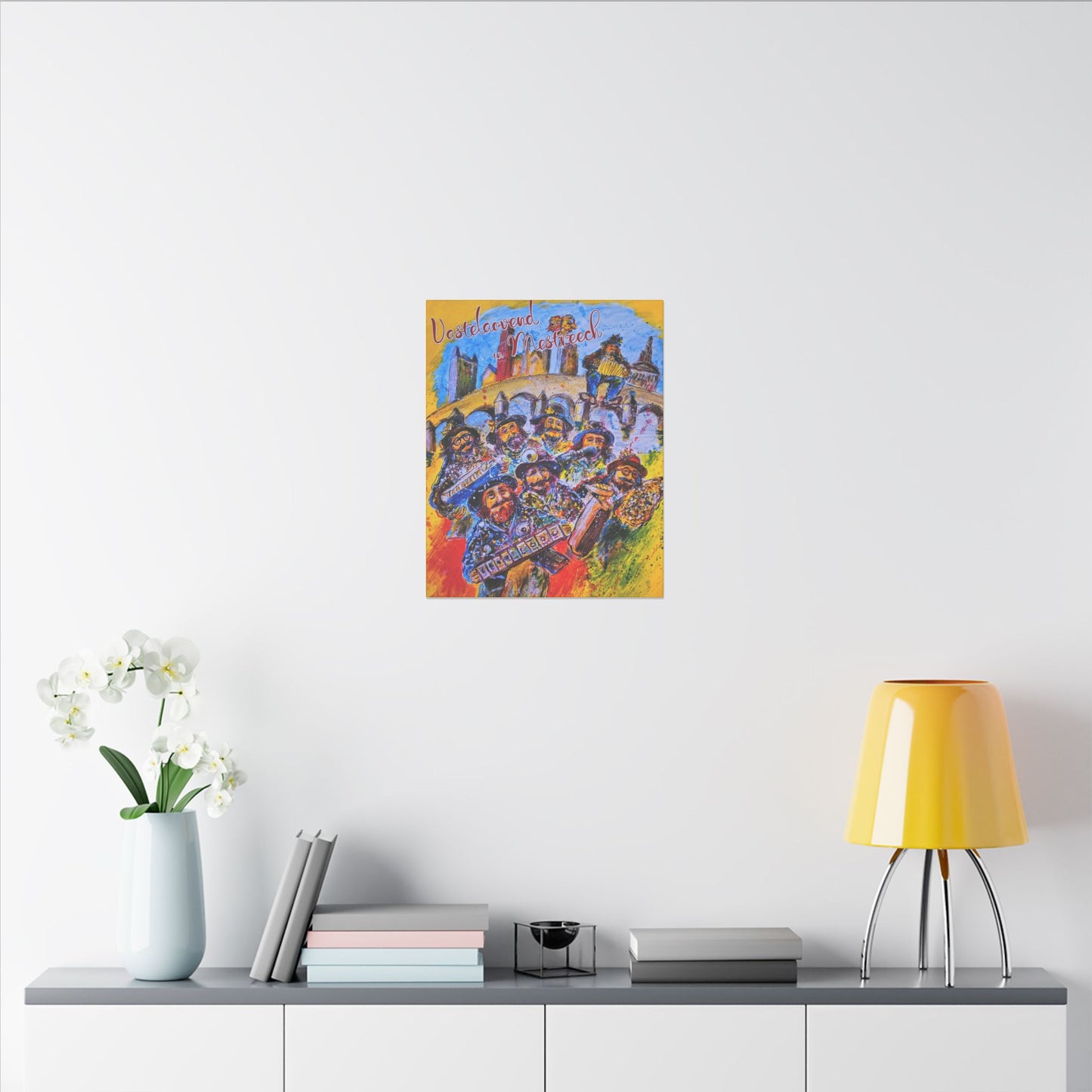 Vastelaovend in Mestreech - Colorful Wall Canvas