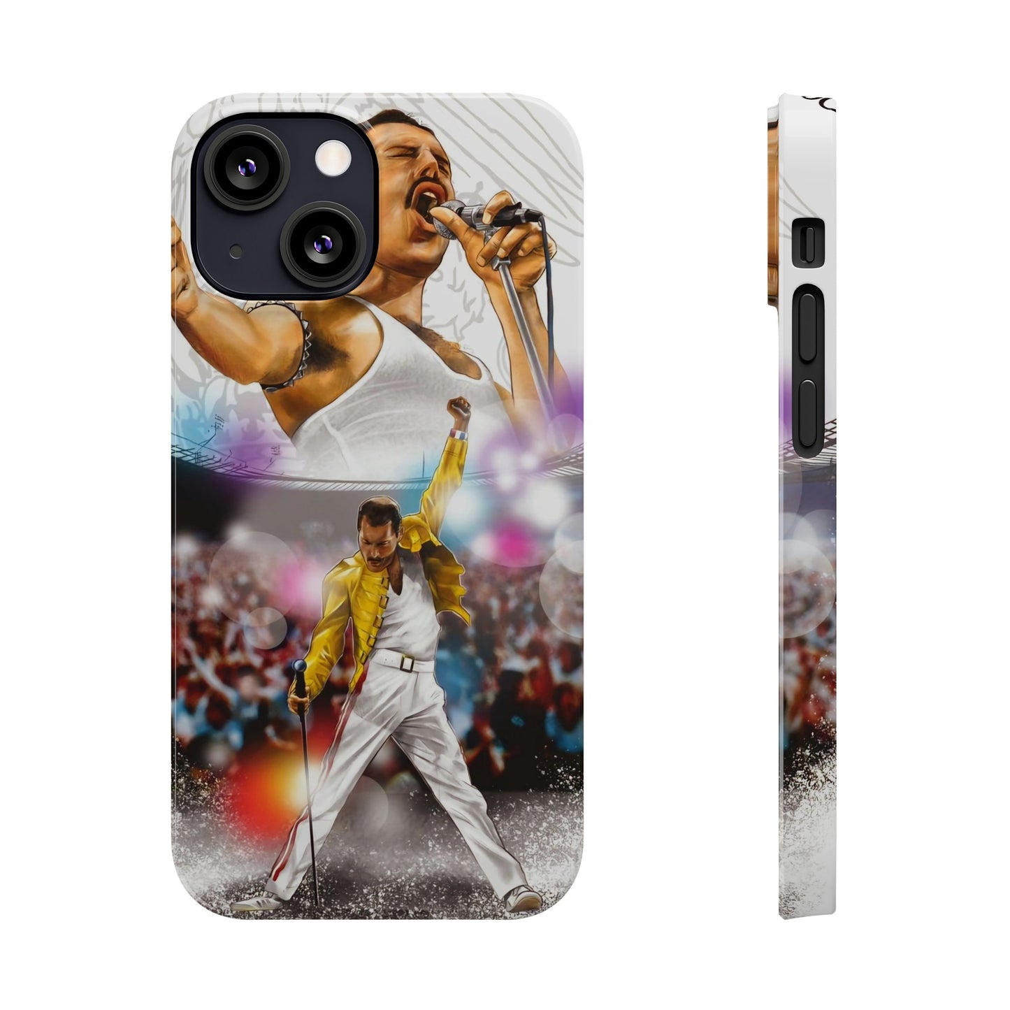 Freddy Mercury & Queen iPhone 15, 14, 13, 12 Cases
