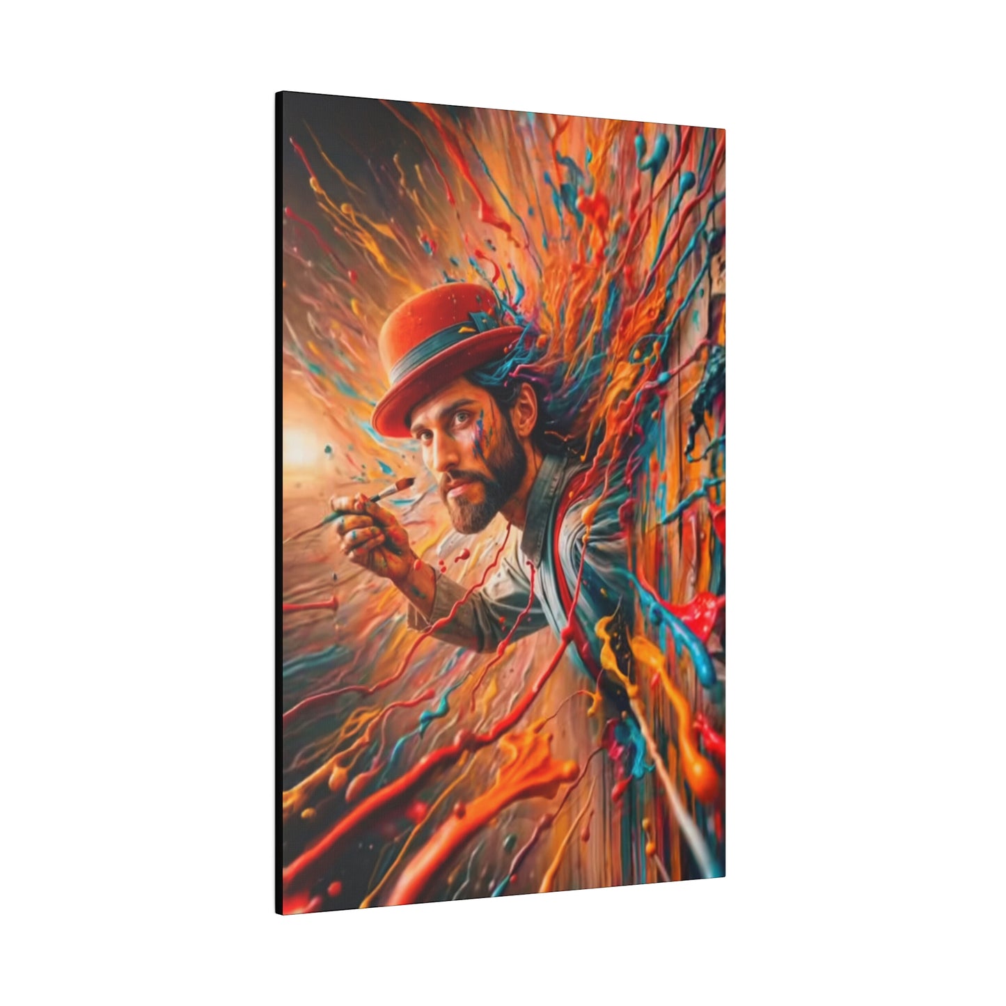 Prisoner Of Your Own Painting - Canvas