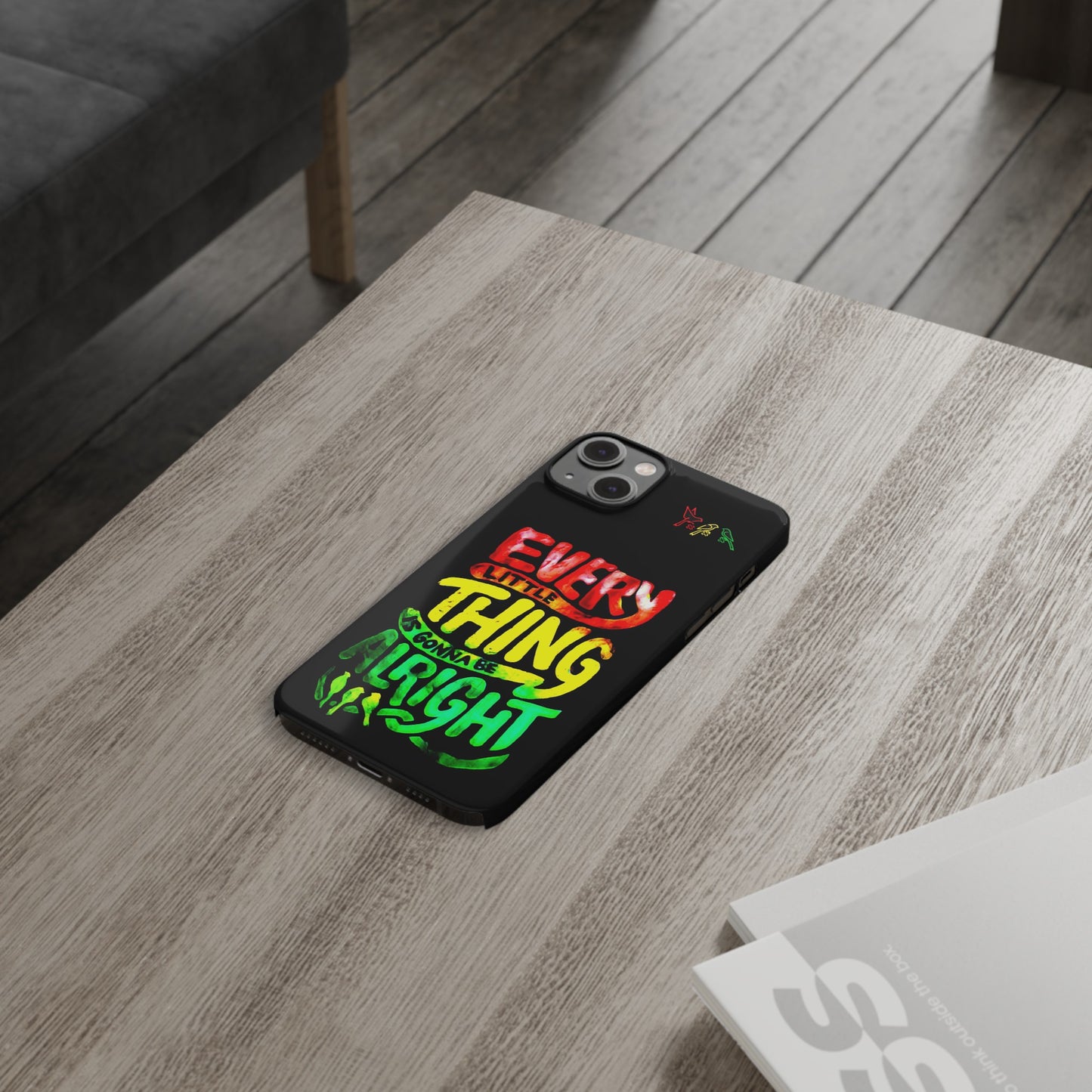 3 Little Birds - Bob Marley iPhone Cover: Peace and Protection