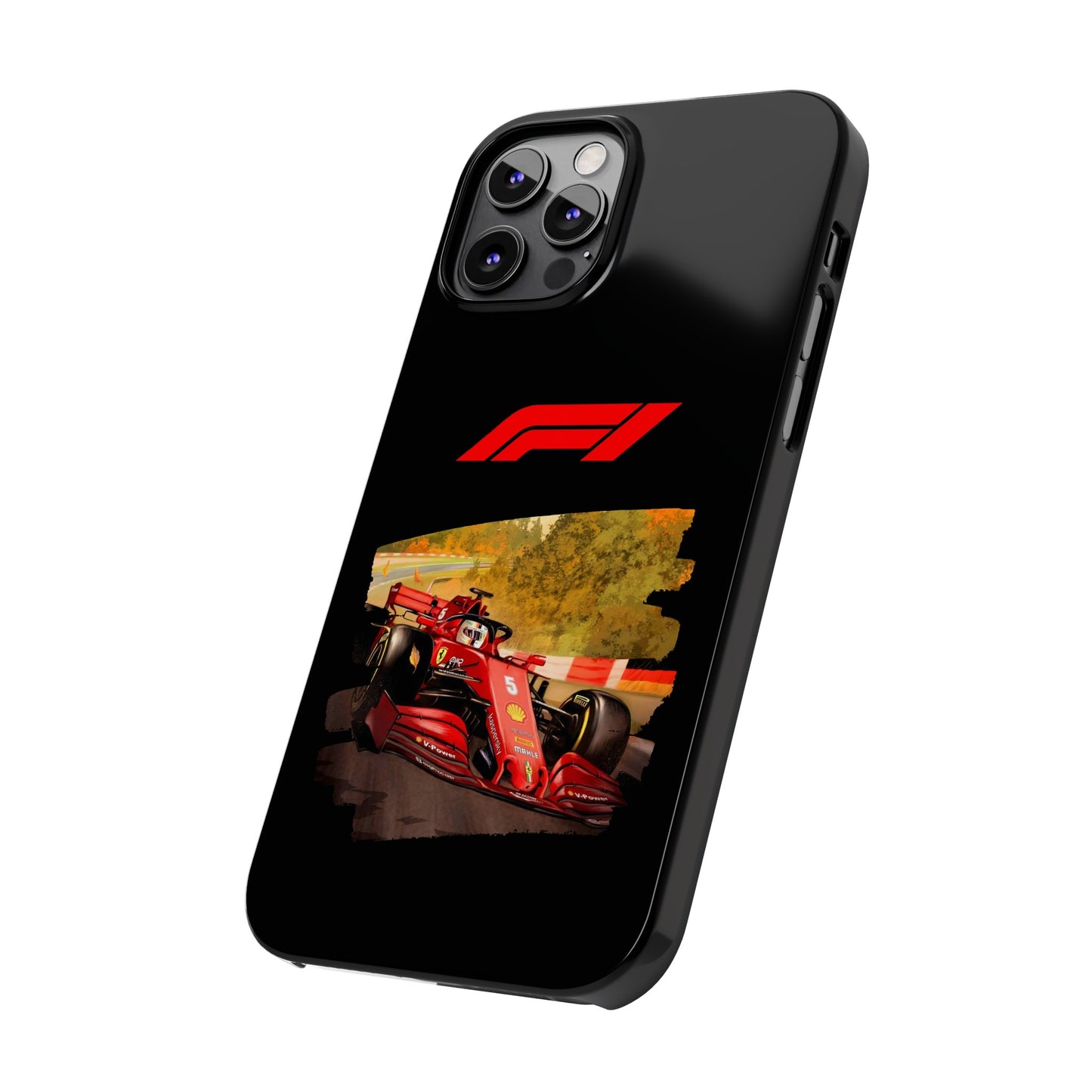 F1 Ferrari's power Iphone 15, 14, 13, 12, 11 Cases