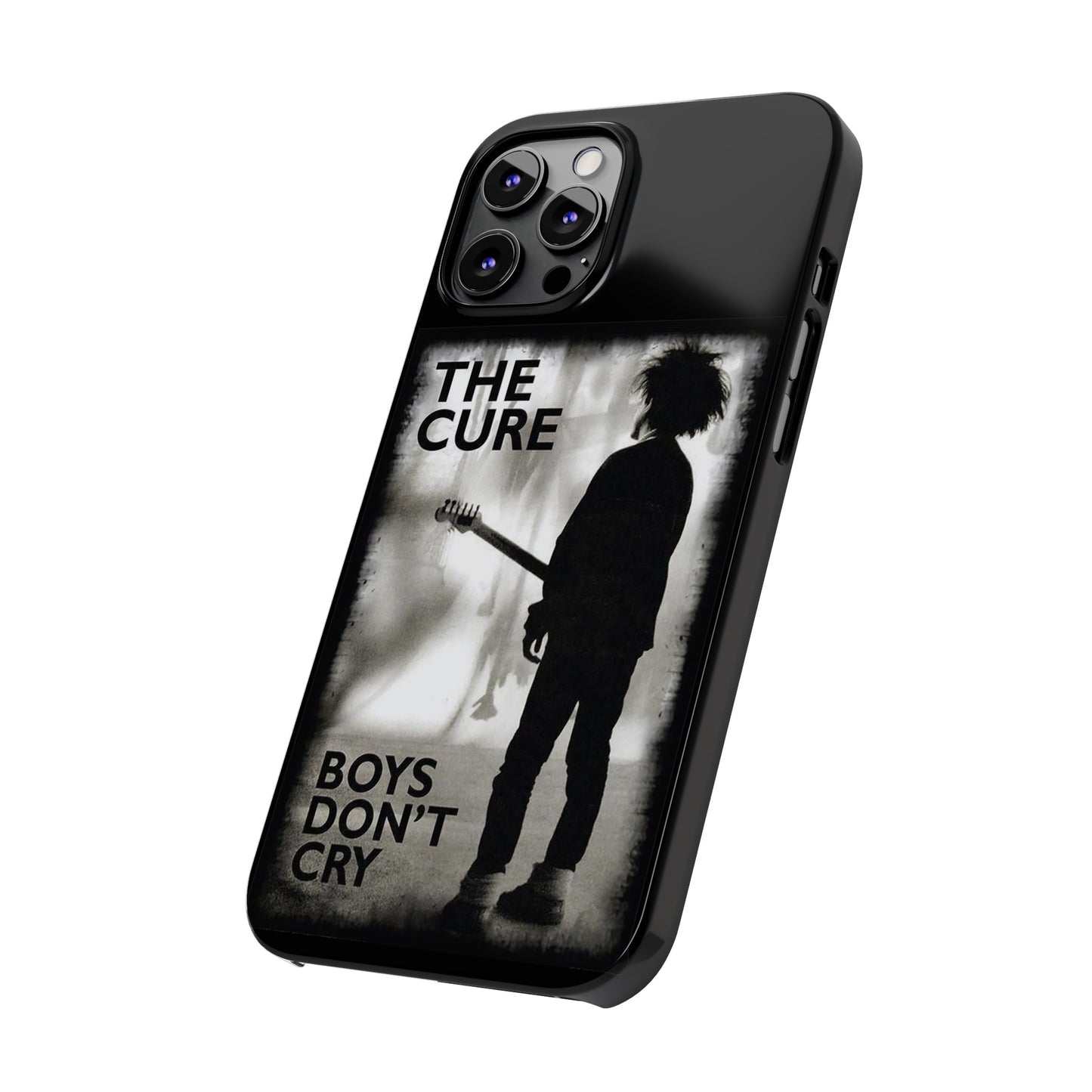 The Cure: Boys Don't Cry" iPhone Covers for 15, 14, 13, 12, 11