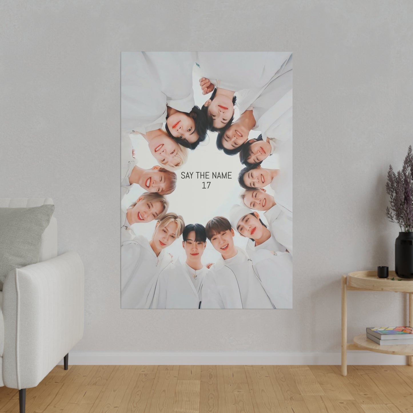 SEVENTEEN Band Selfie: Ground-Level Canvas